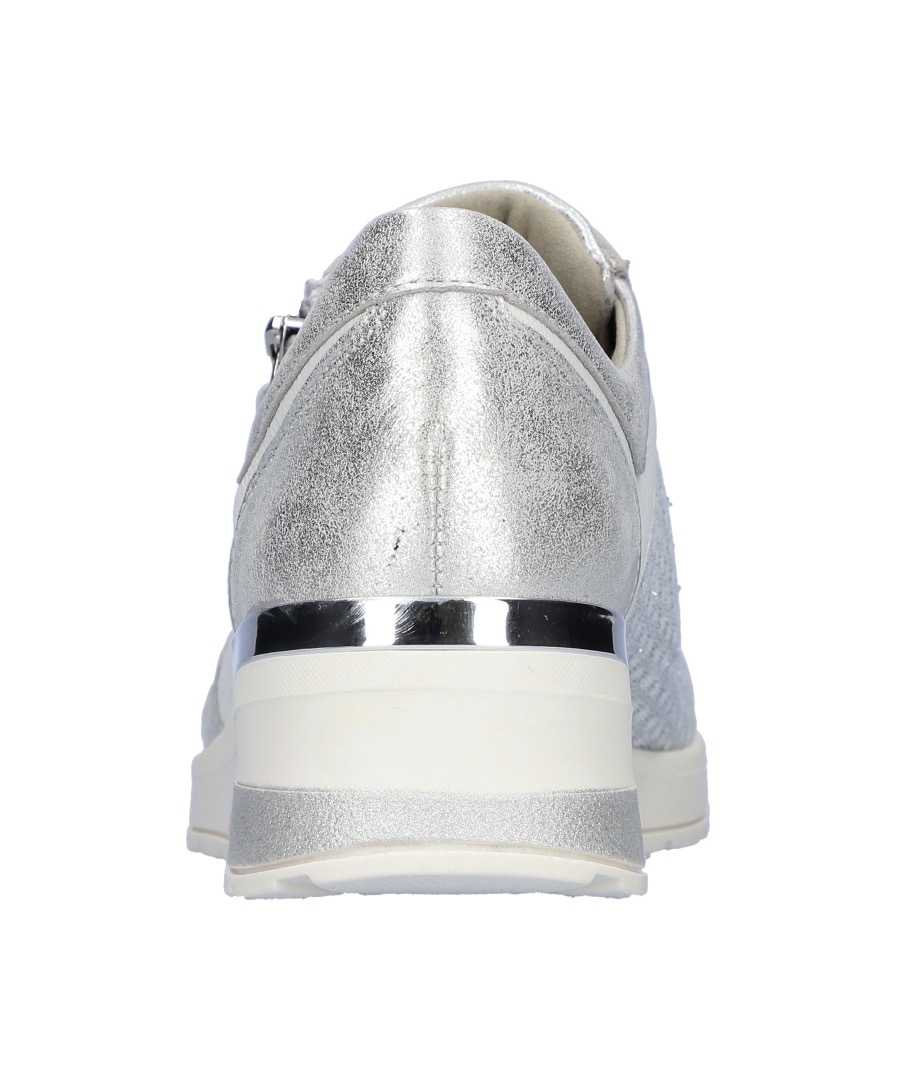 Waldläufer Keilsneaker »H-CLARA«, Schnürer, Halbschuh, Freizeitschuh mit Metallic-Einsatz