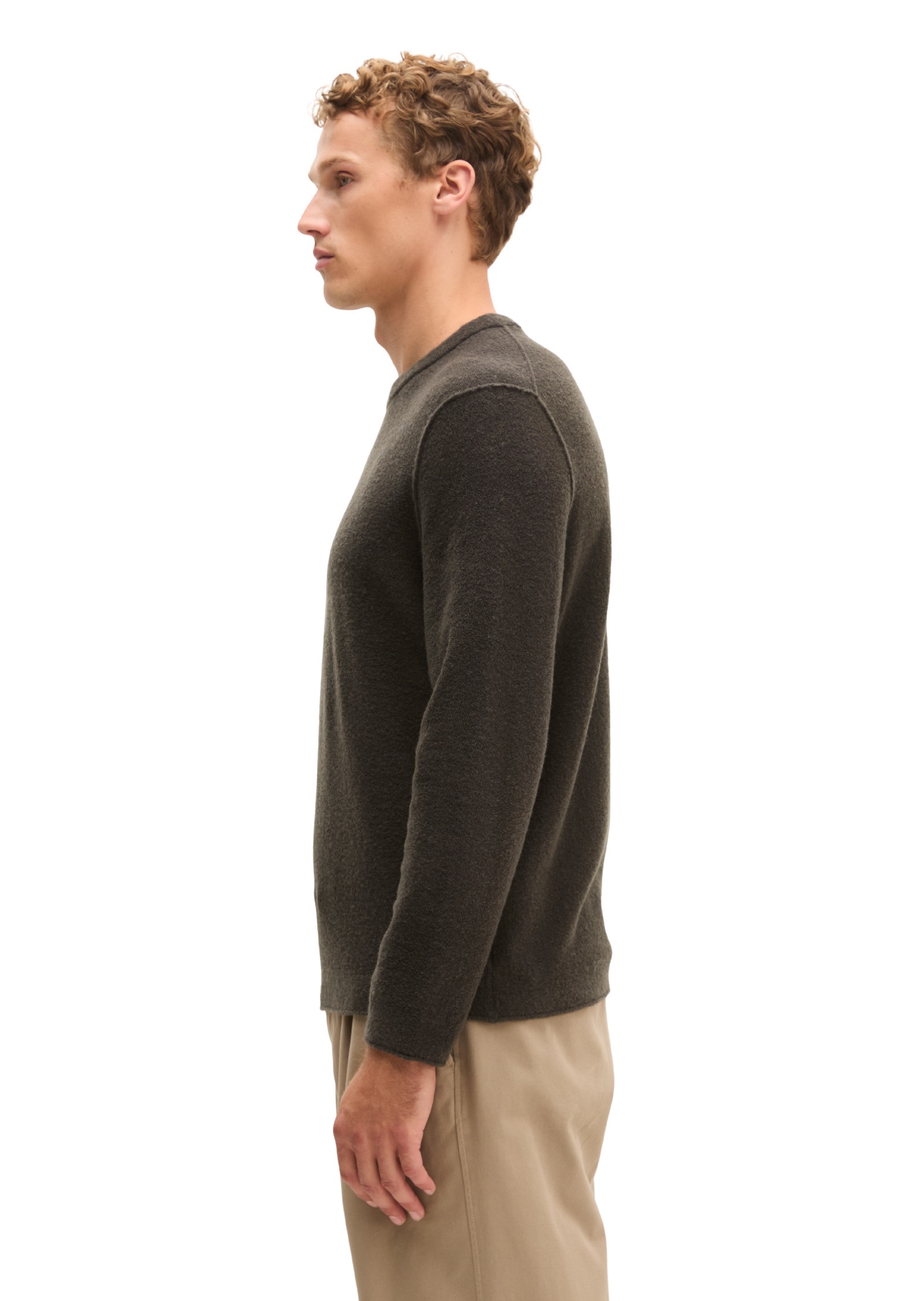 Marc O'Polo Strickpullover »aus weichem Schurwoll-Mix«