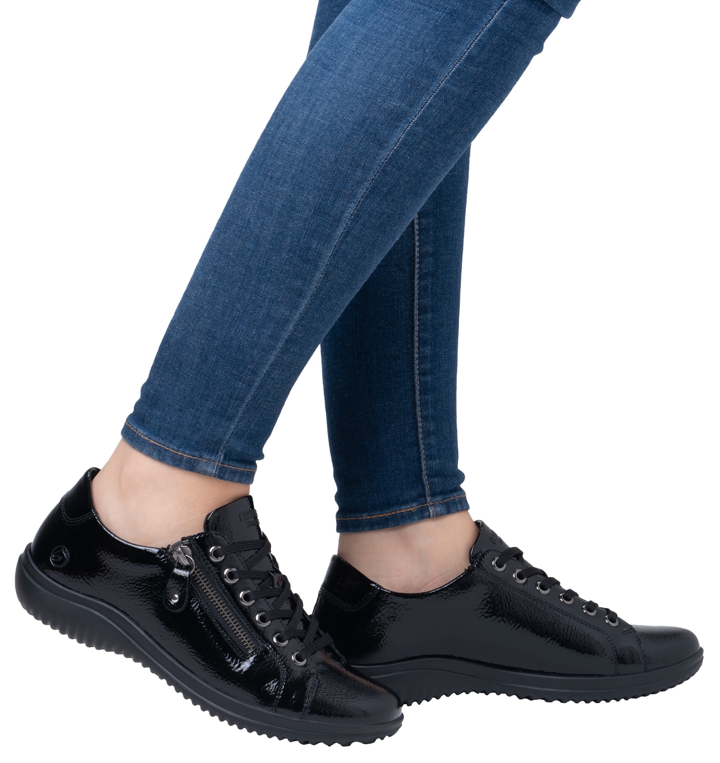 Remonte Keilsneaker, Freizeitschuh, Halbschuh, Komfortschuh mit herausnehmbarer Einlage