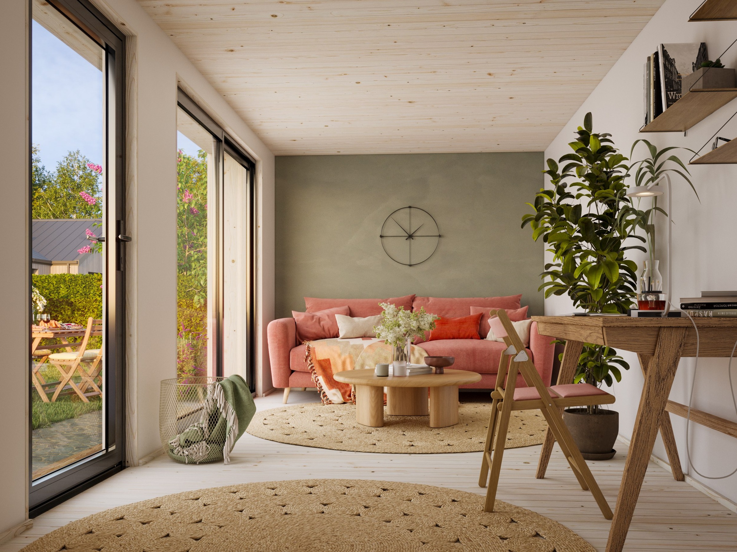 Palmako Gartenhaus »Rebekka 13,6 m²«