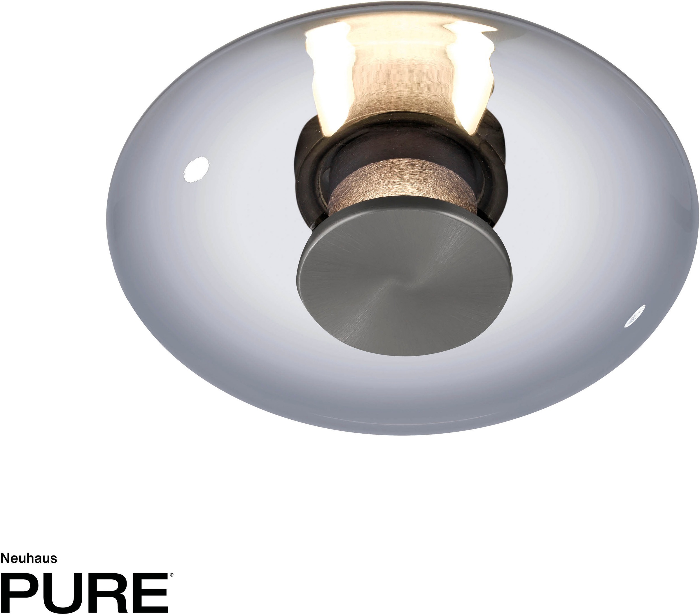 Neuhaus PURE LED Deckenleuchte »PURE Vitrum« LED-Board 1 Stk. Warmweiß Dimmfähig über separaten Dimmer, zeitloses Design