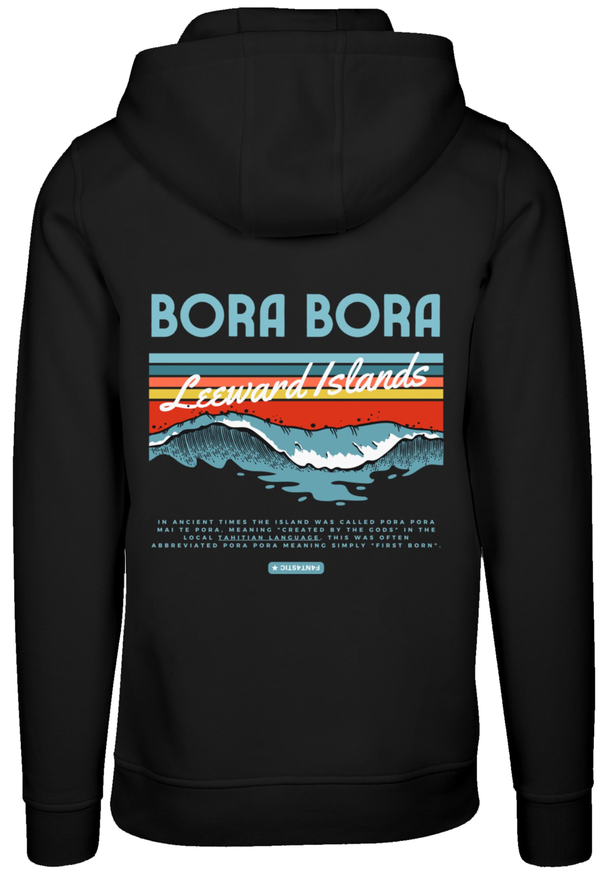 F4NT4STIC Kapuzenpullover »Bora Bora Leewards Island«, Hoodie, Warm, Bequem