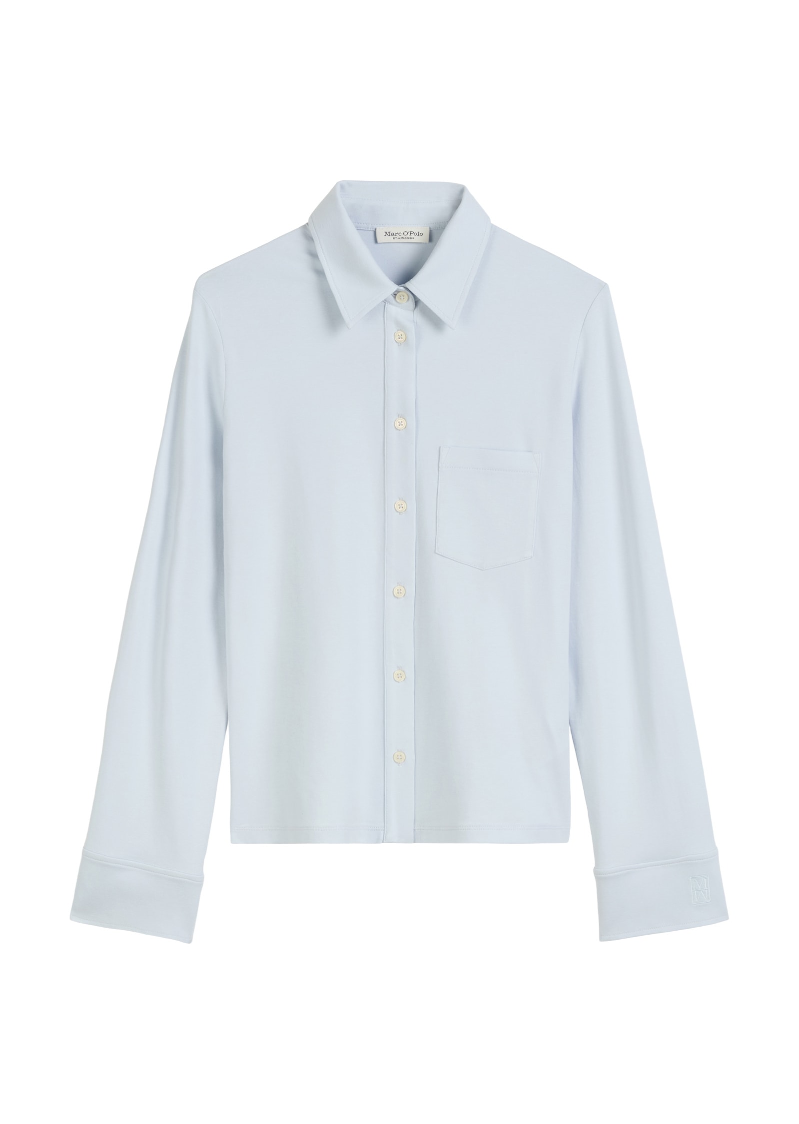 Marc O'Polo Langarmshirt »aus Organic-Cotton-Stretch«