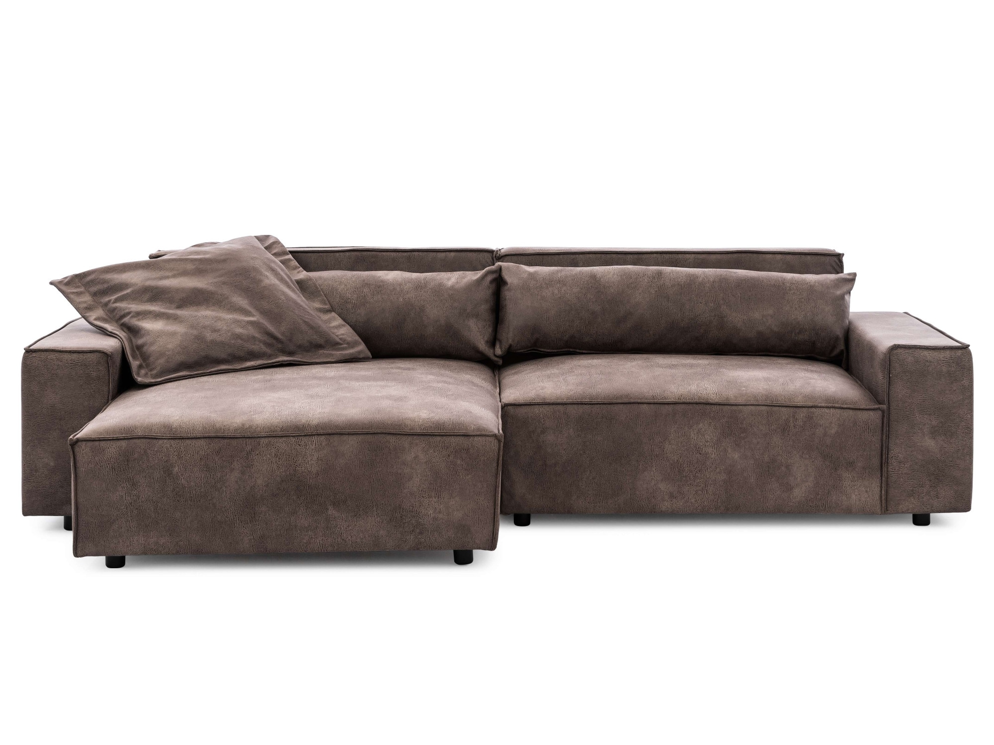 OTTO home Ecksofa "KINLEE Design-Sofa mit Recamiere rechts/links, Maße B/T/ günstig online kaufen
