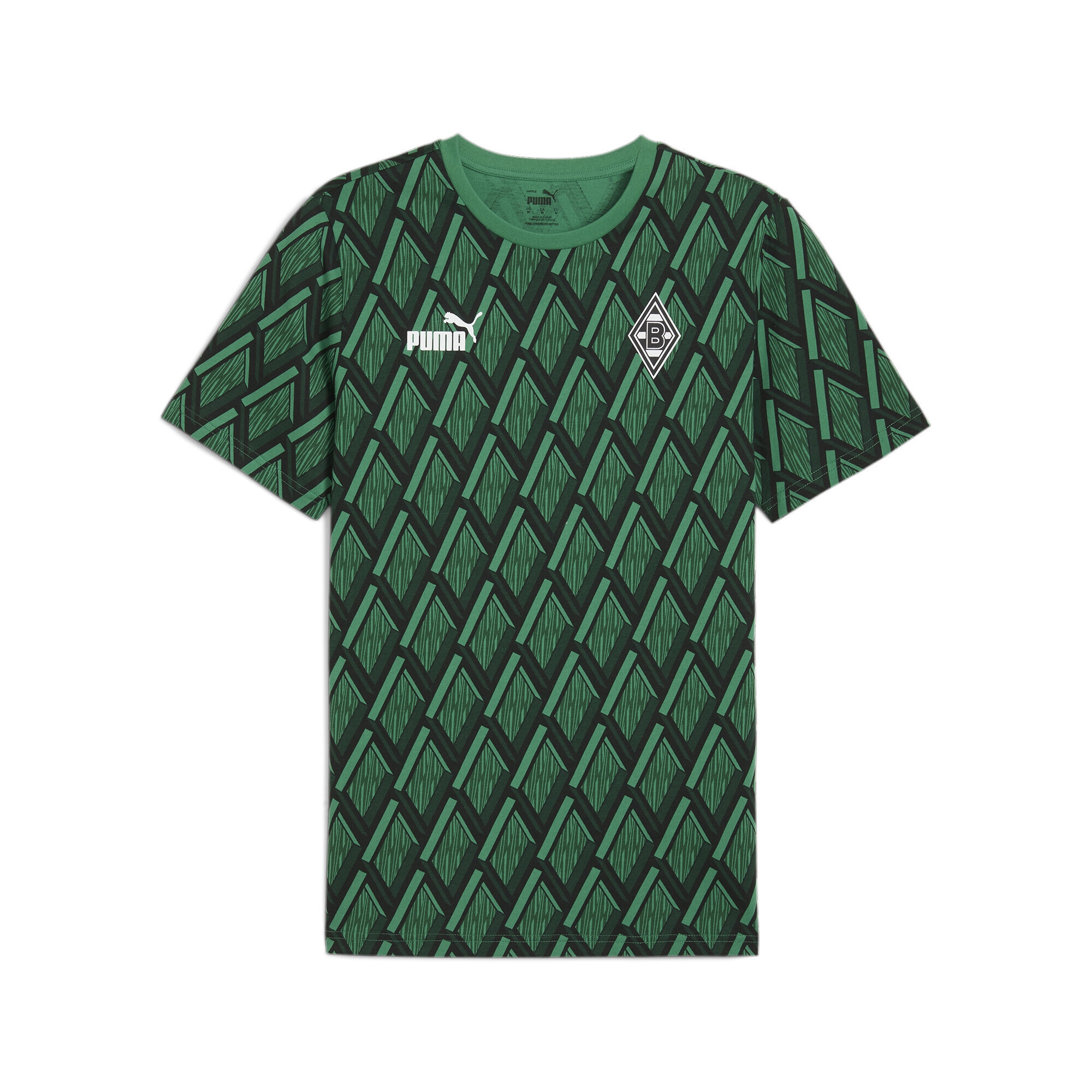 T-Shirt »Borussia Mönchengladbach ftblCULTURE T-Shirt mit Allover-Print«