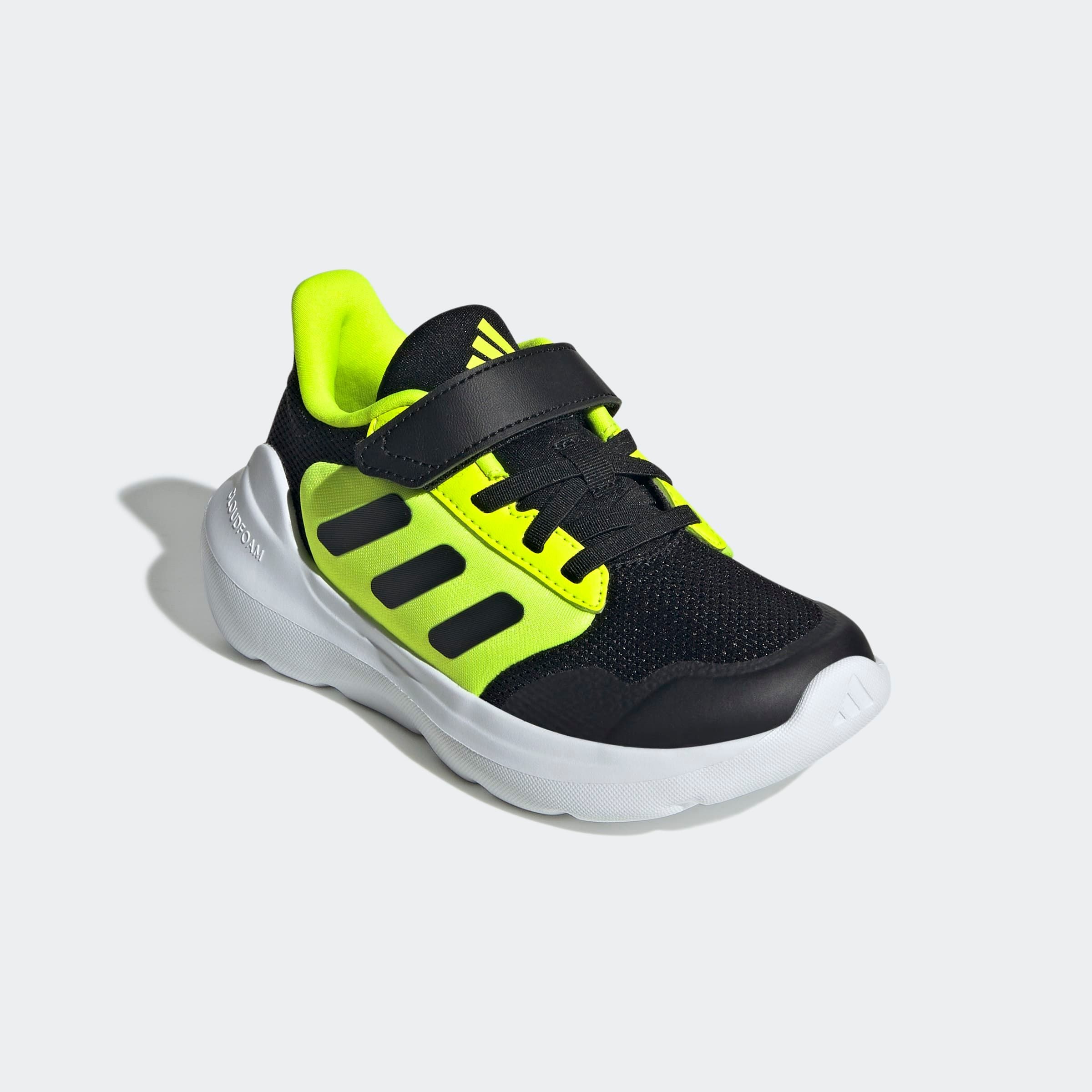 Mädchen Sneaker "TENSAUR RUN 2.0 KIDS", ADIDAS SPORTSWEAR, Gr. 34, schwarz, Synthetik, Textil, Schuhe