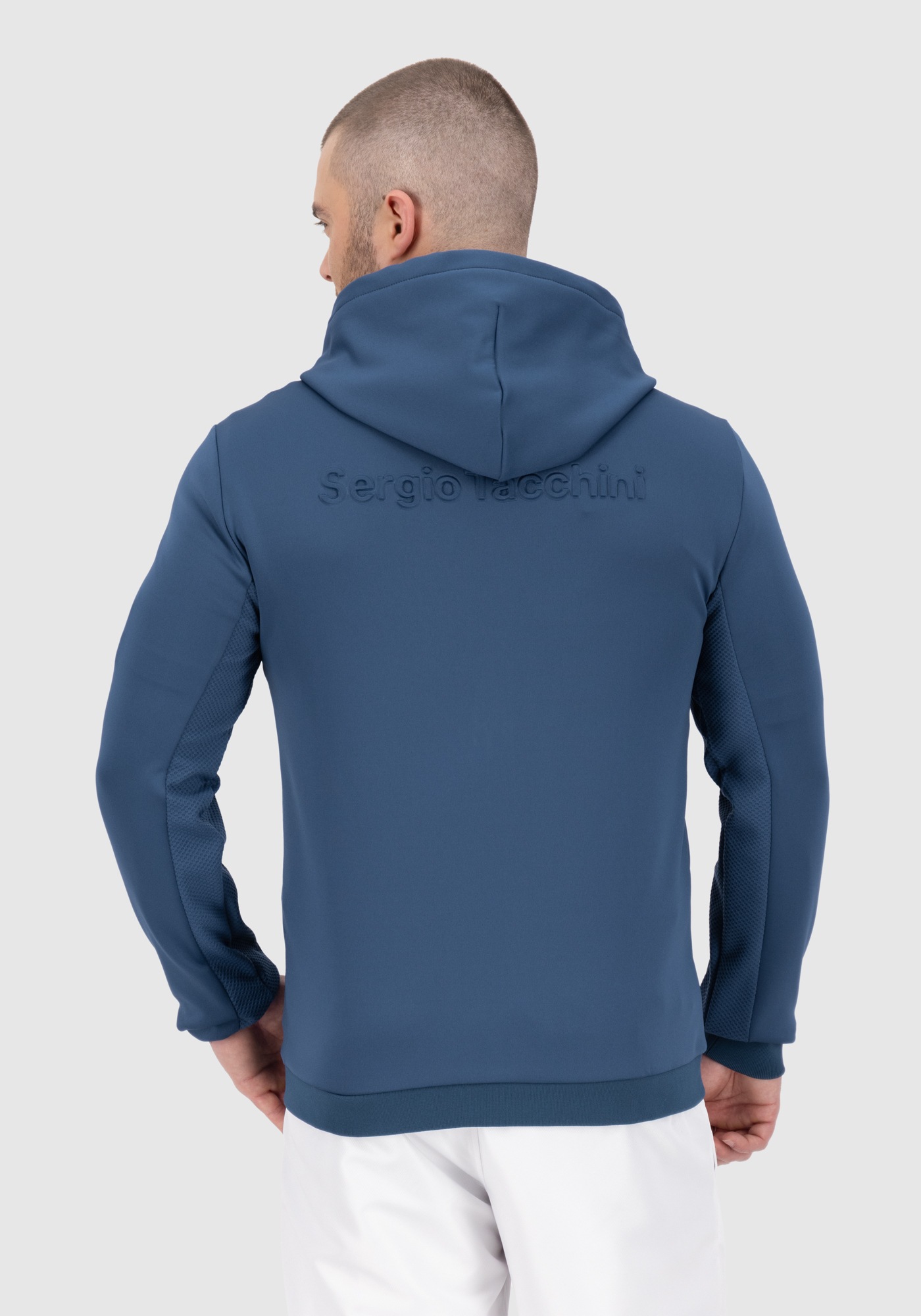 Sergio Tacchini Trainingsjacke »MAJONG HOODIE TRACKTOP Herren«, mit Kapuze, Trainingsjacke Herren, leichte Jacke, Retro, Sportjacke, Outdoor, Sale