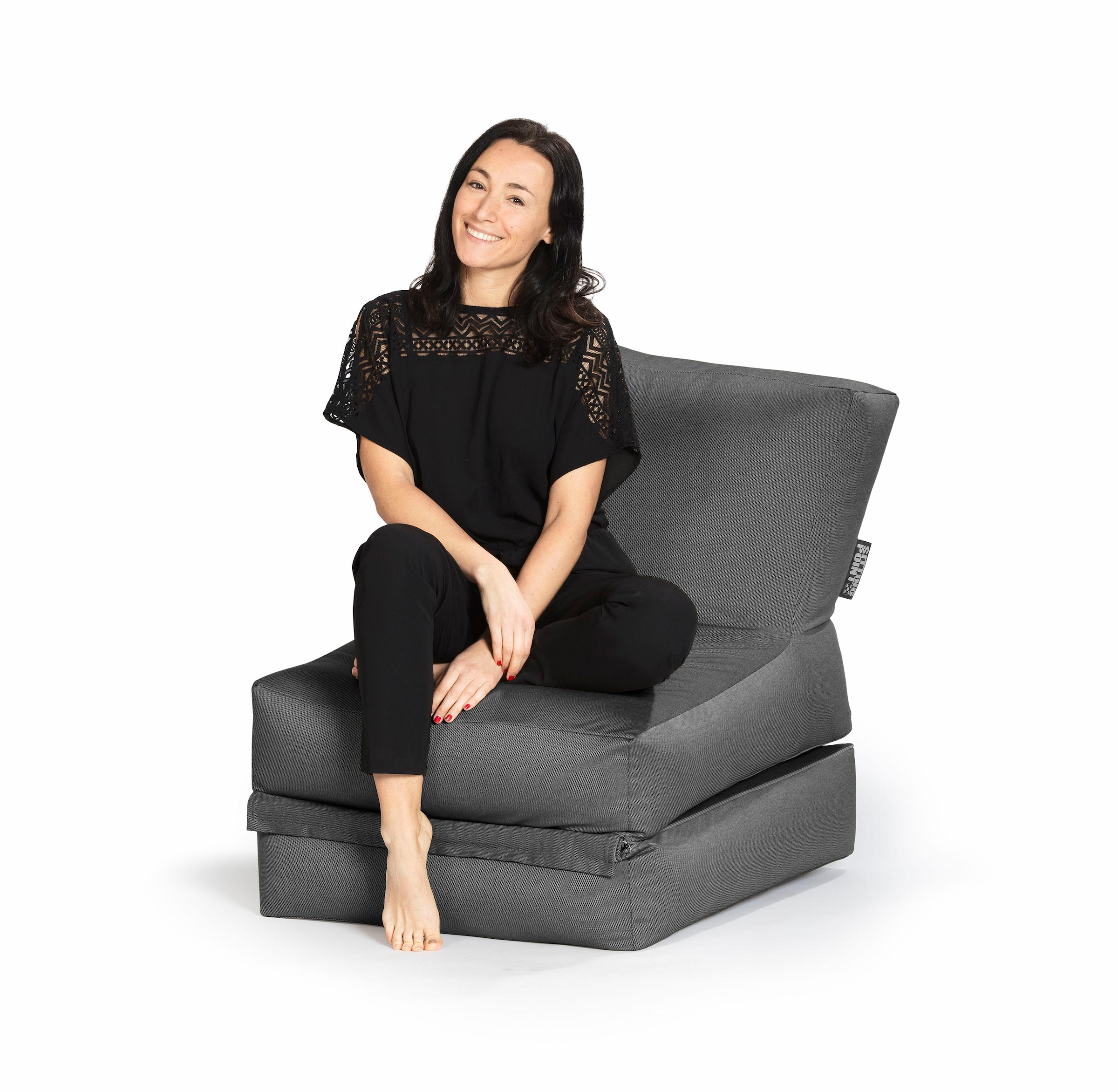 Sitting Point Sitzsack »Sitzsack und Sitzliege Twist OUTSIDE«, outdoorfähig