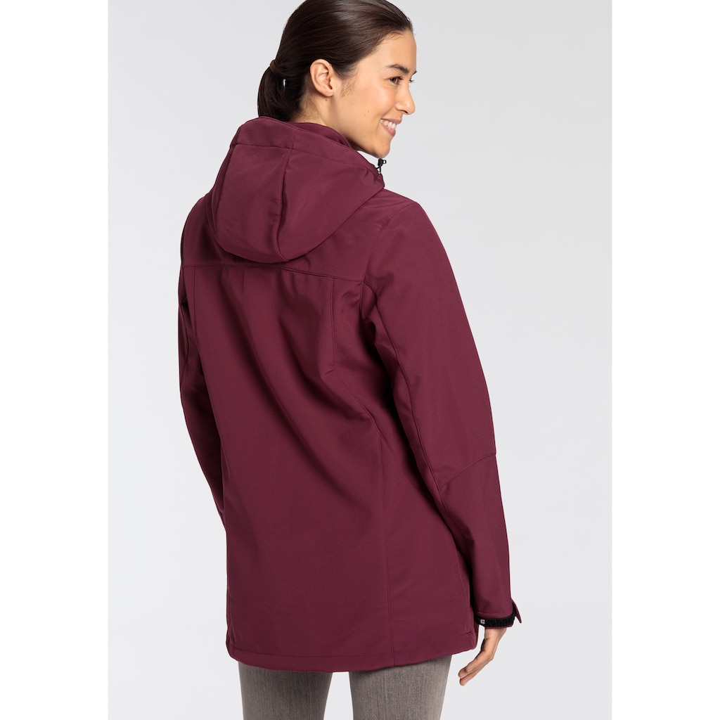 Killtec Softshelljacke, mit Kapuze