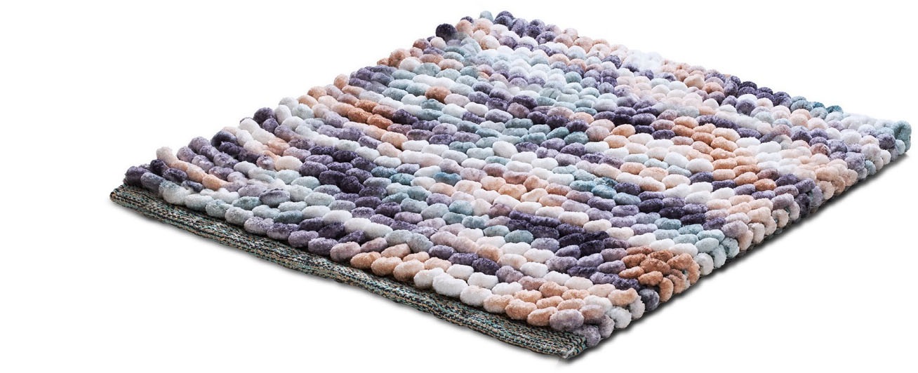 Linea Due Badematte »Punto« Höhe 20 mm rutschhemmend beschichtet fußbodenheizungsgeeignet