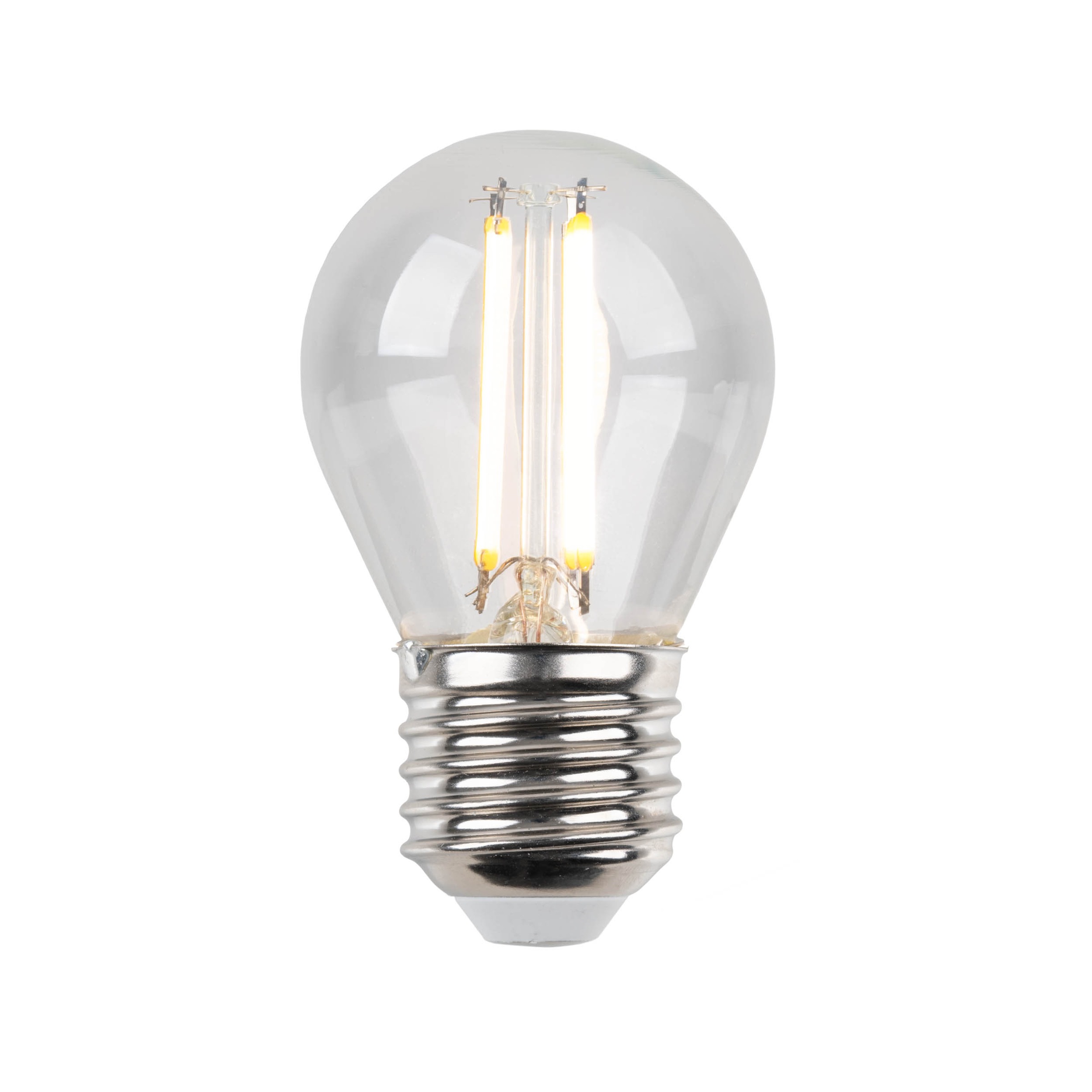 näve LED-Leuchtmittel »Daffy« E27 6 Stk. Warmweiß 6er Set, LED in warmweiß, E27, dimmbar, Farbe klar, D: 4,5cm, H: 8cm