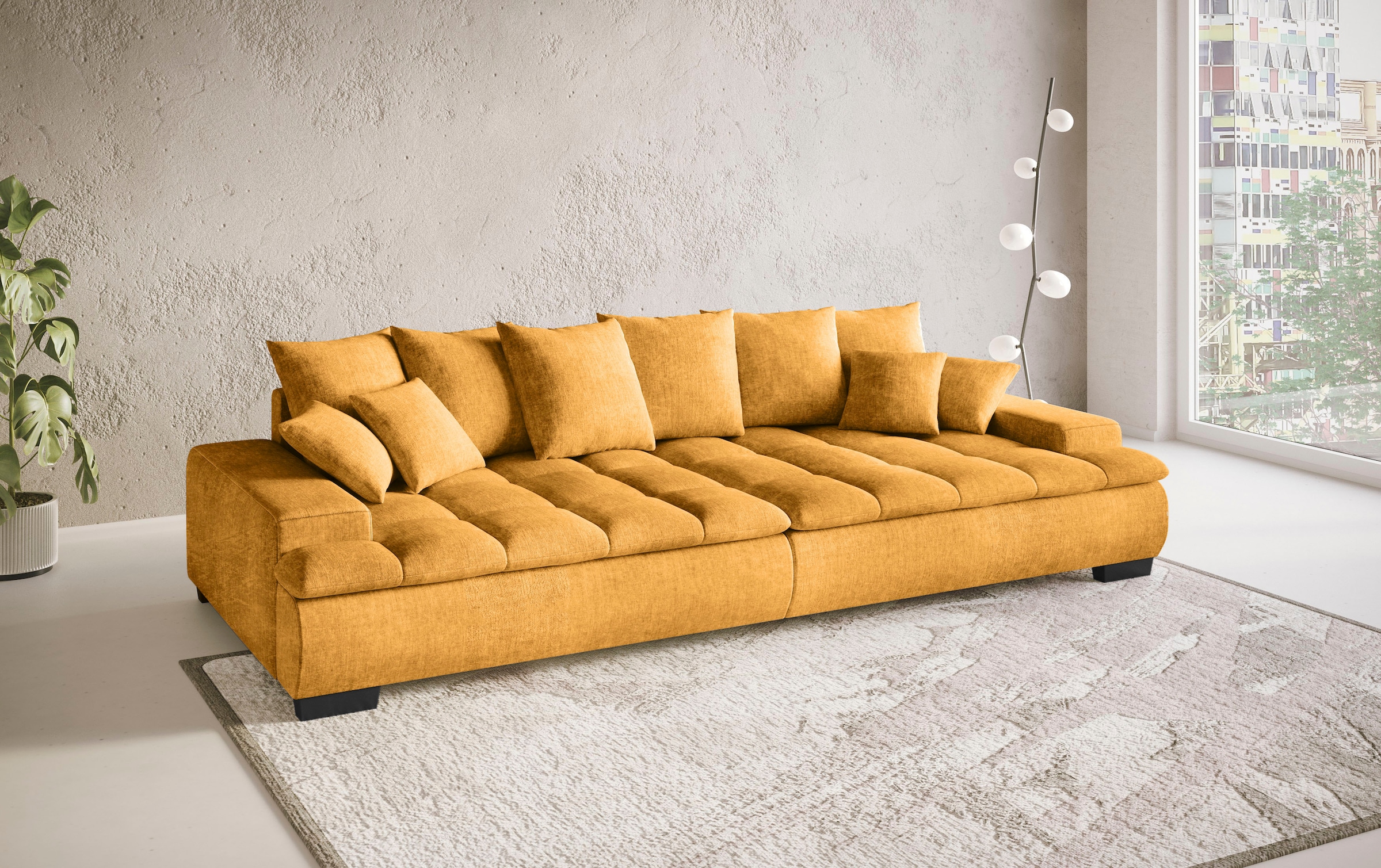 Mr. Couch Big-Sofa »Haiti II«, mit Kaltschaumpolsterung, bis 140 kg belastbar