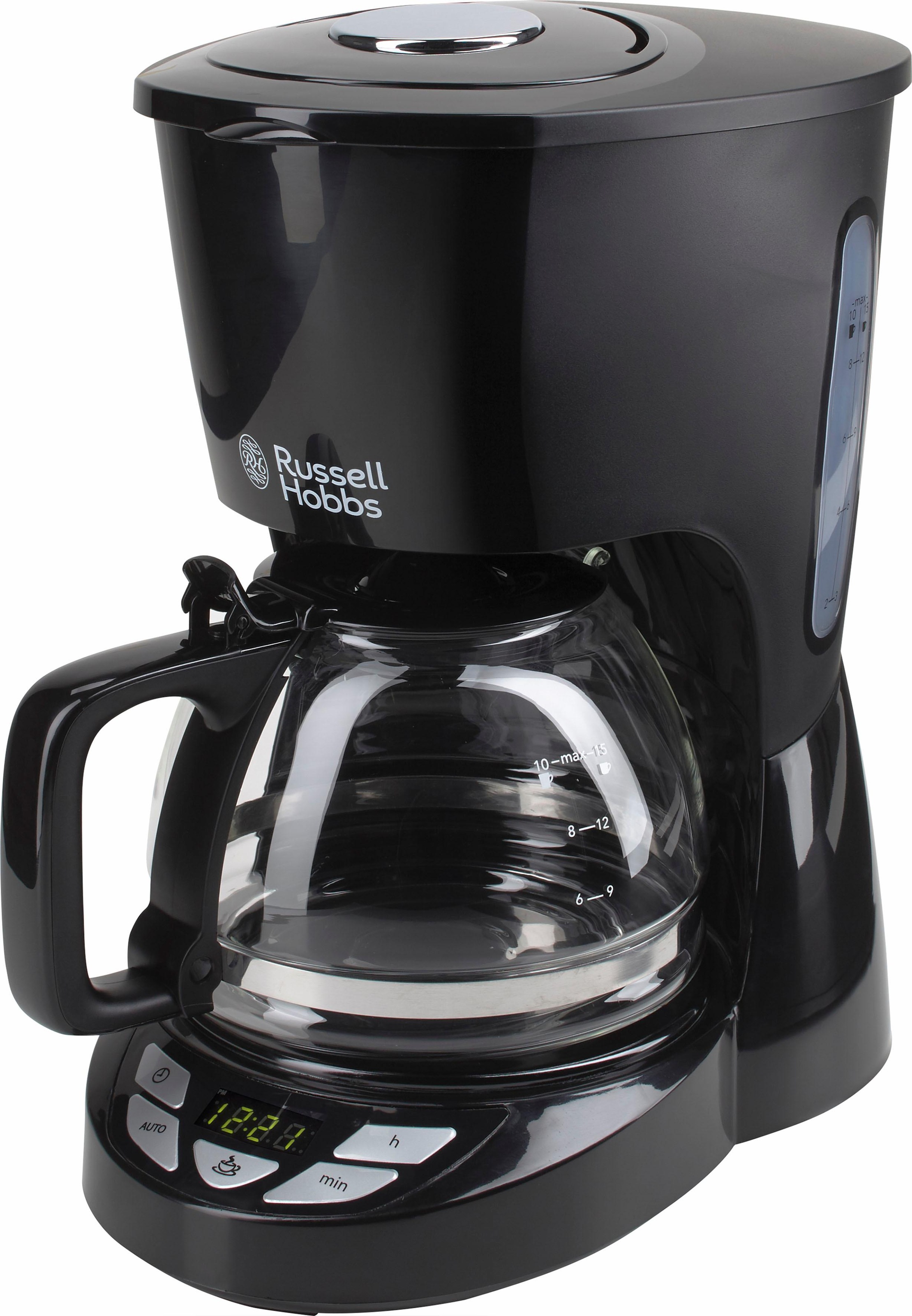 RUSSELL HOBBS Filterkaffeemaschine »22620-56 BAUR Textures Kaffeekanne, Permanentfilter, 1x4 l 1,25 | Plus«, kaufen