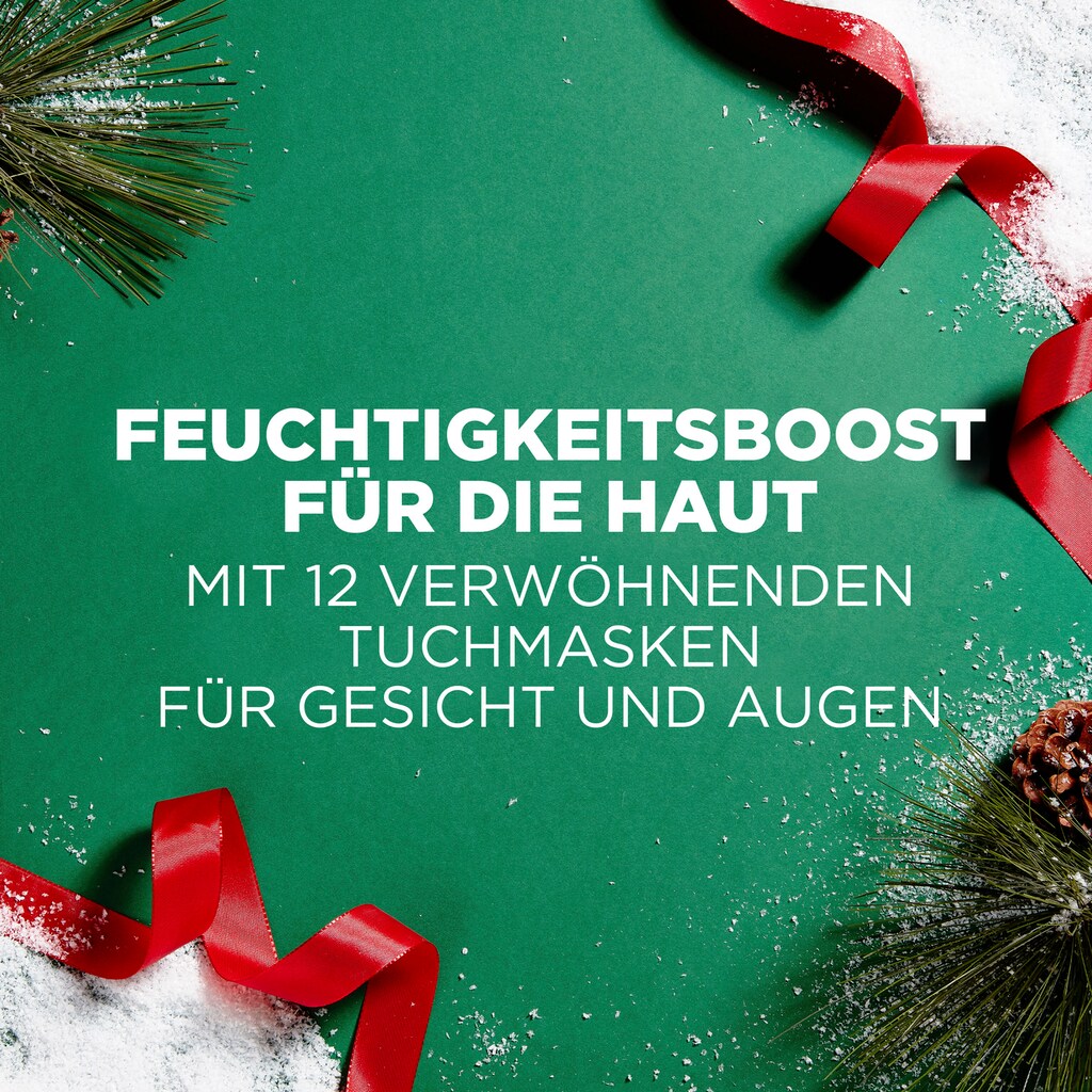 GARNIER Adventskalender »Tuchmasken Adventskalender«, für Erwachsene