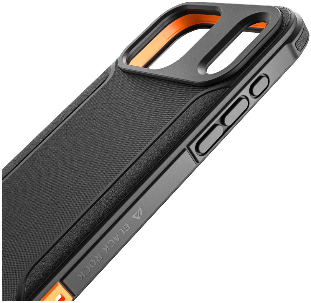 BLACKROCK Smartphone-Hülle »Robuste Magnethülle für Apple iPhone 17 Pro Max und 18 Pro Max« Smartphones D3O-Technologie, MagSafe-kompatibel, Anti-Rutsch, Stoßschutz
