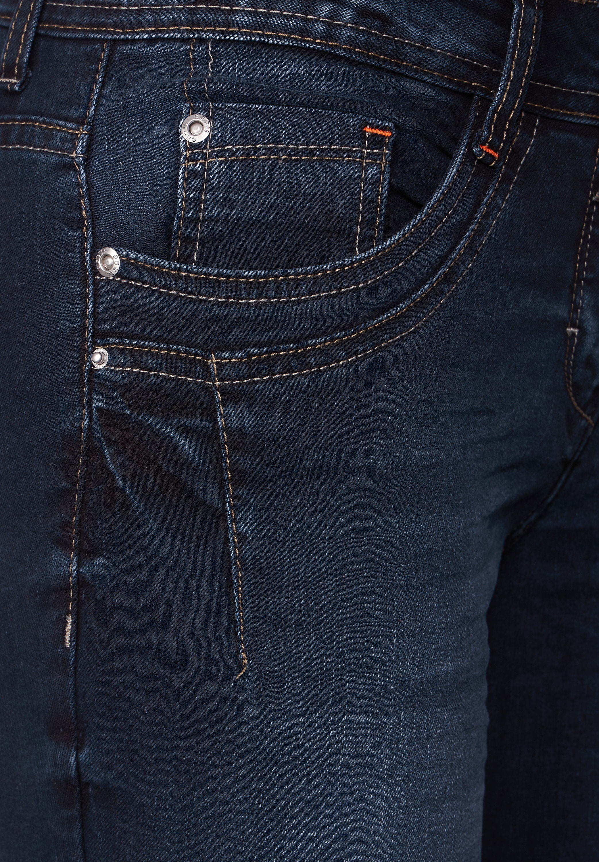 Cecil Gerade Jeans, 5-Pocket-Style