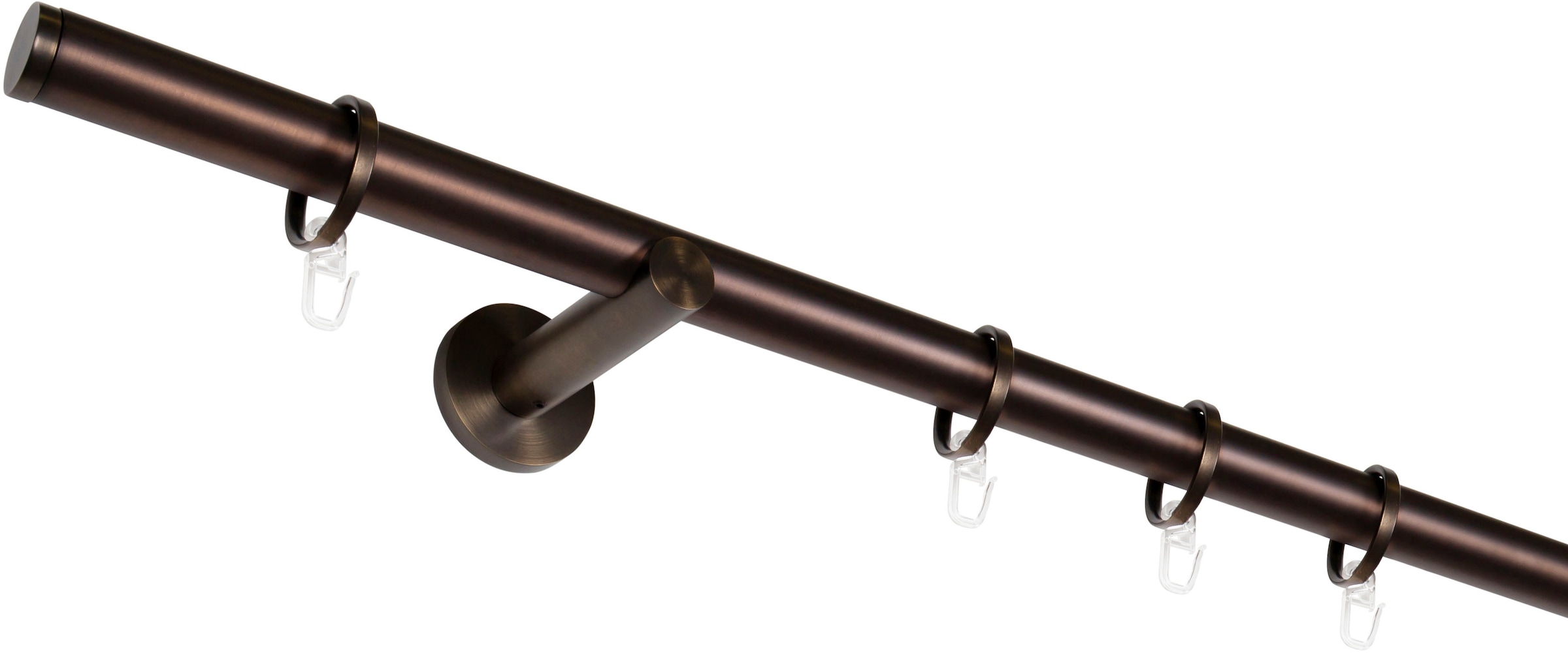 mydeco Gardinenstange "Match-Function" Ø 25 mm 1 läufig-läufig Fixmaß günstig online kaufen