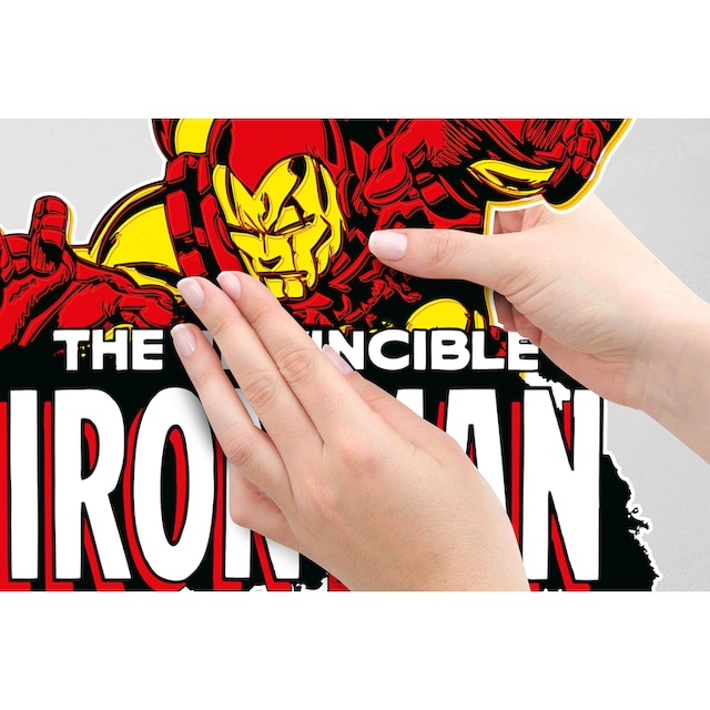 Komar Wandtattoo »Iron Man Comic Classic«, (1 St.), 50 x 70 cm kaufen | BAUR | Kinderzimmer-Wandtattoos