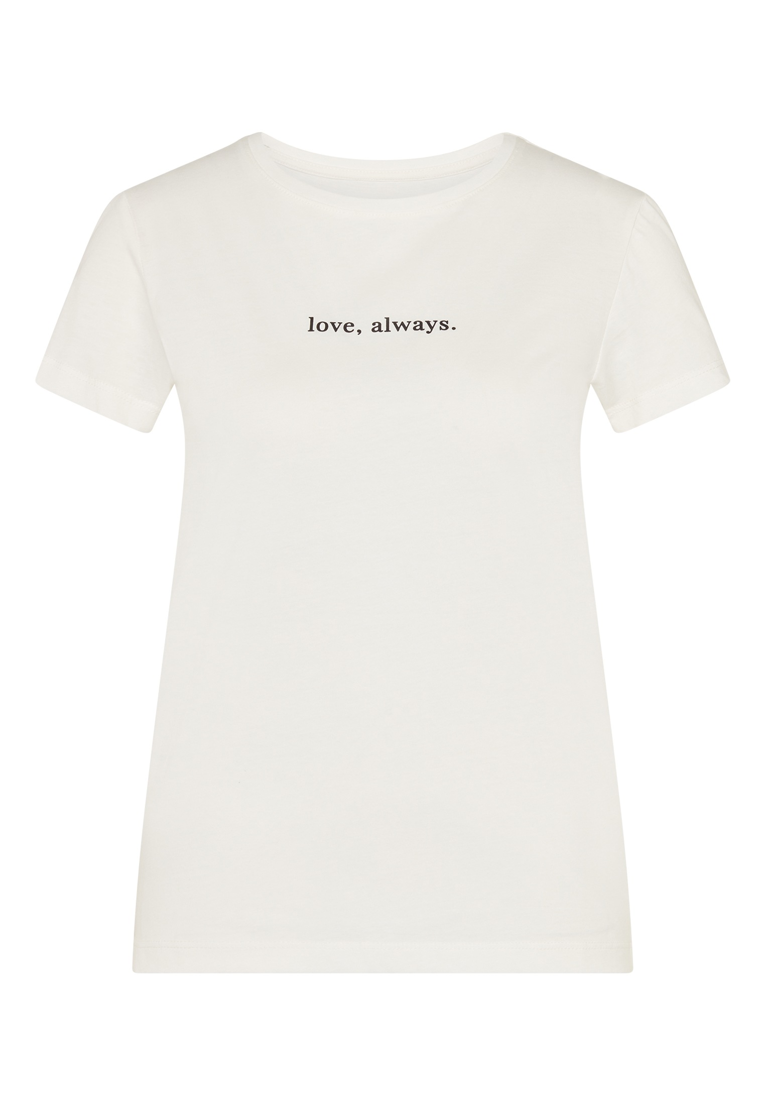 Mavi Rundhalsshirt »LOVE ALWAYS TEE« Organic T-Shirt mit Love Print