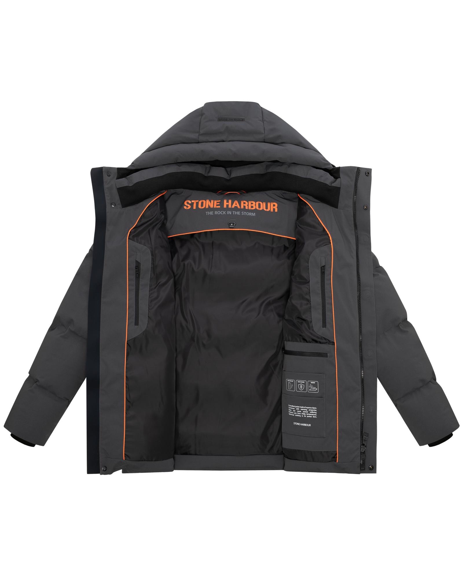 Stone Harbour Steppjacke »Taviaan XX«, mit Kapuze, Gesteppte Herren Jacke mit Kapuze