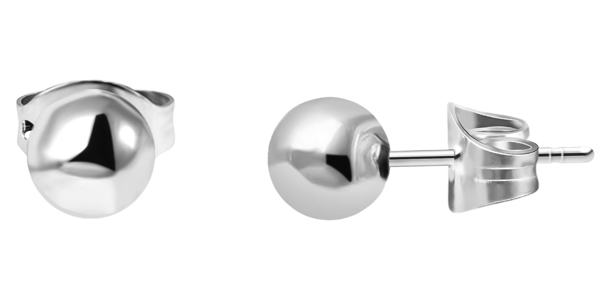 Adelia´s Paar Ohrhänger »Unisex Ohrringe – Ohrstecker aus Titan« Ideal zum Verschenken – schlicht und stilvoll