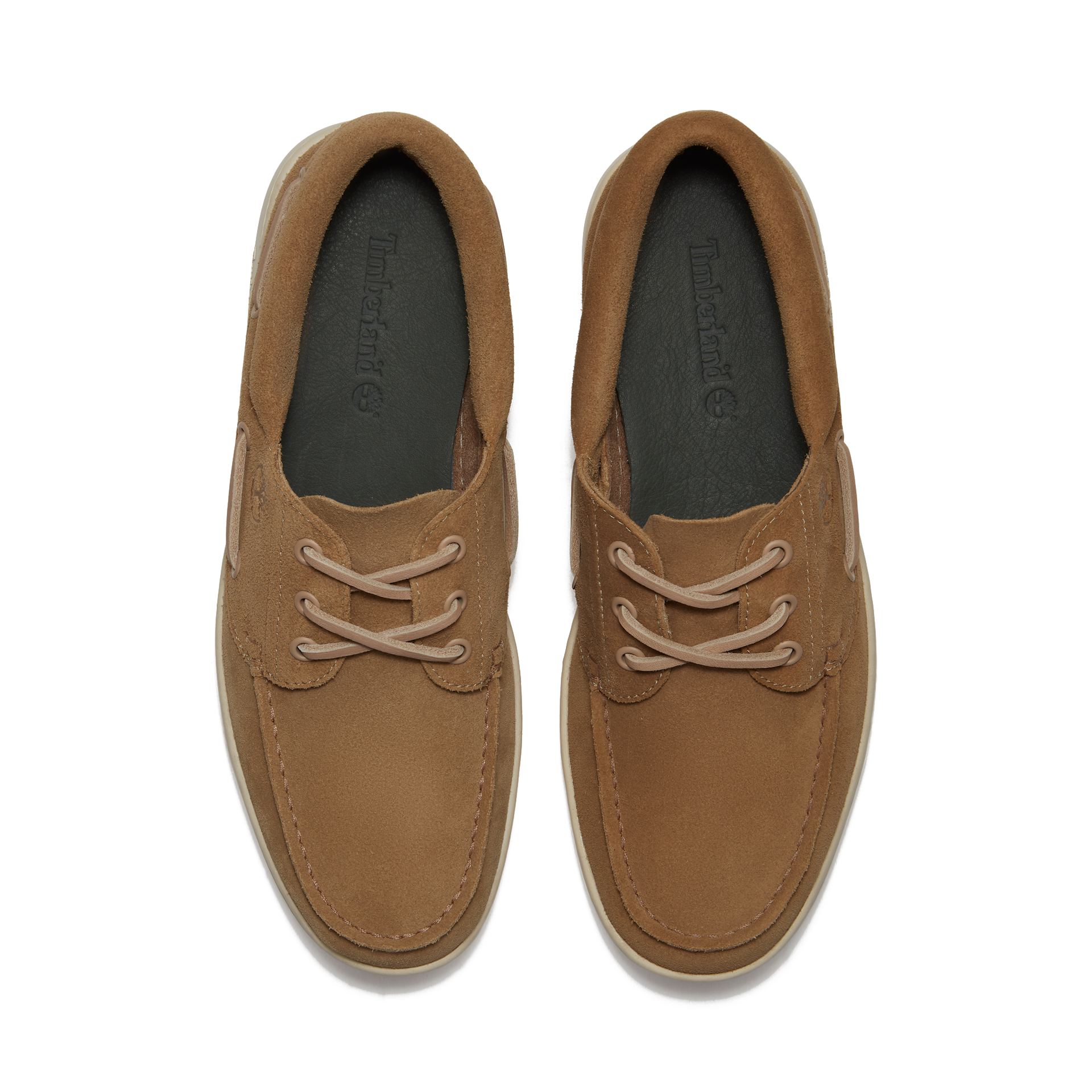 Timberland Chaussures Bateau Portofino Pier Mid Beige Suede EU 42 Homme 3