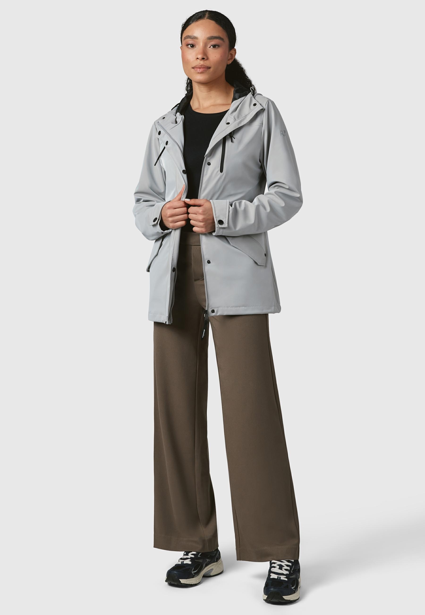 Ragwear Outdoorjacke »Meast Rainy«, mit Kapuze, Wasserdichte Übergangsjacke mit geschweißten Nähten