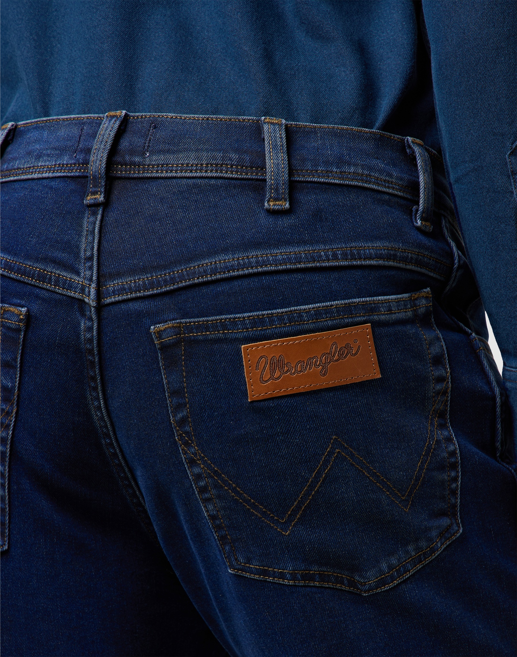 Wrangler Texas Regular Fit Jeans Rustic Navy 28 3