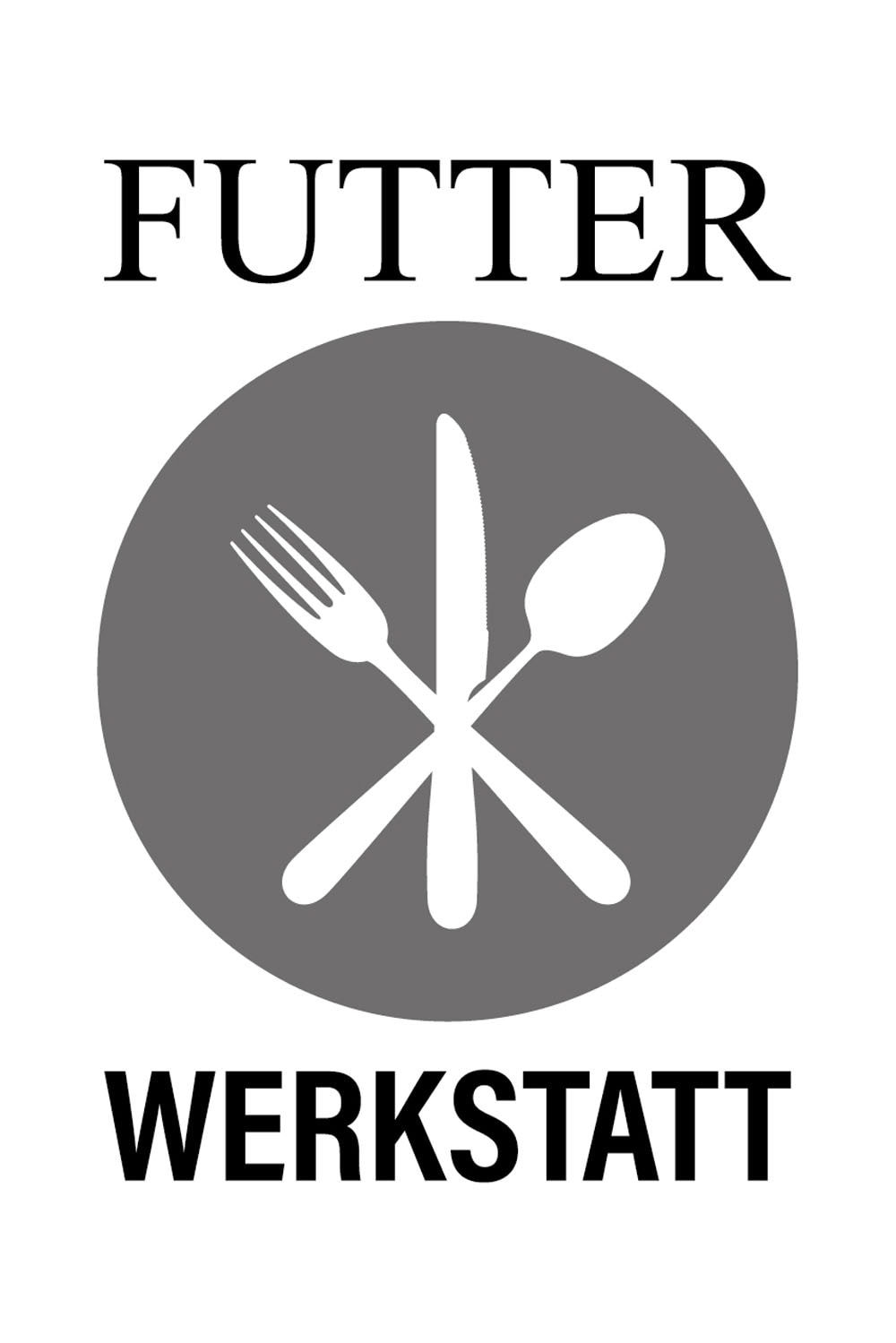 queence Wanddekoobjekt "FUTTER WERKSTATT", Stahlschild, Blechschild, Spruch günstig online kaufen