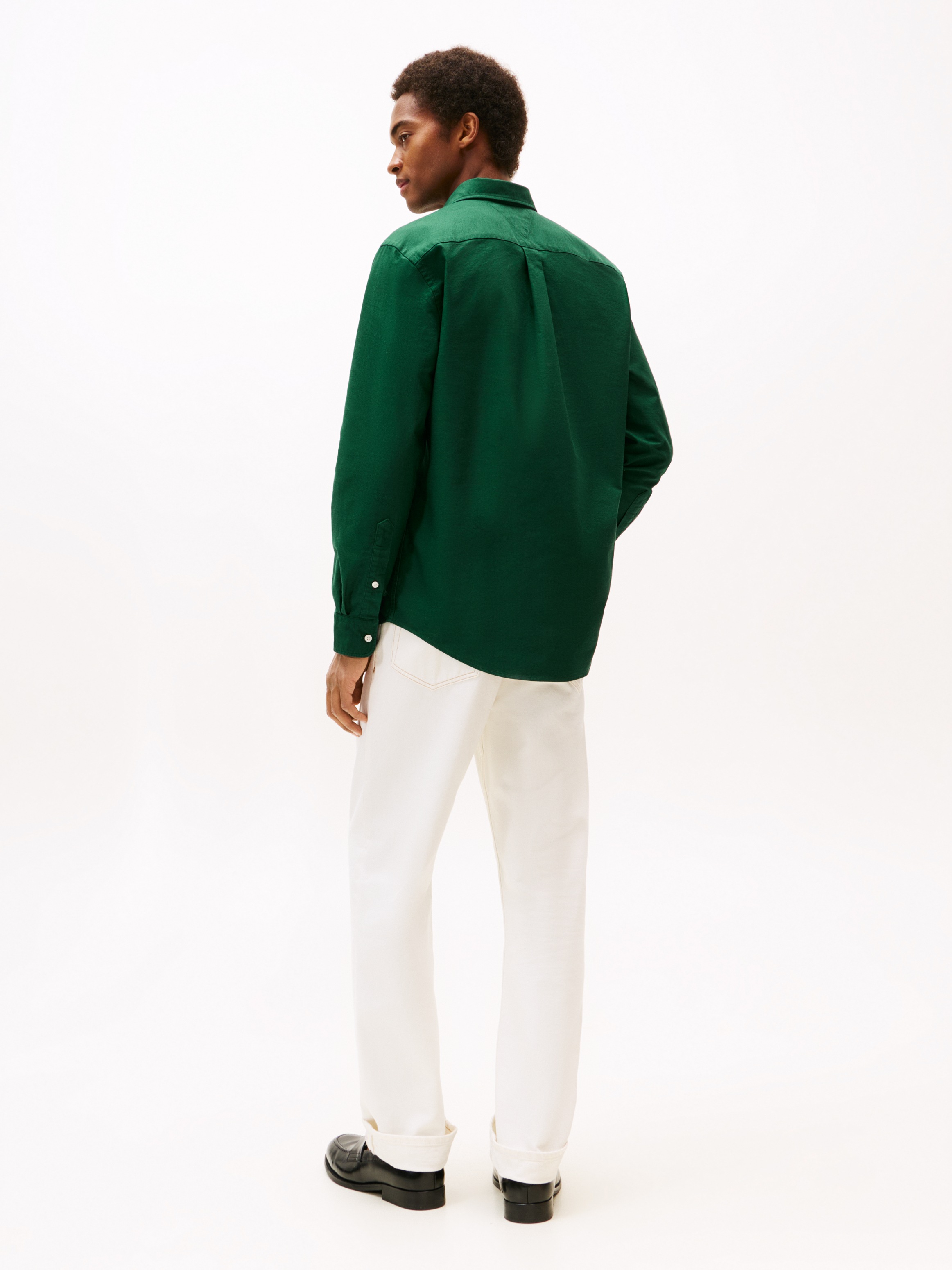 Tommy Hilfiger Langarmhemd »SOLID HERITAGE OXFORD RF SHIRT«