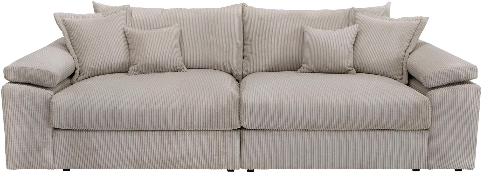 Big-Sofa »Soft&Cosy XL«, Mega Sofa, in Cord, inkl. Kissen