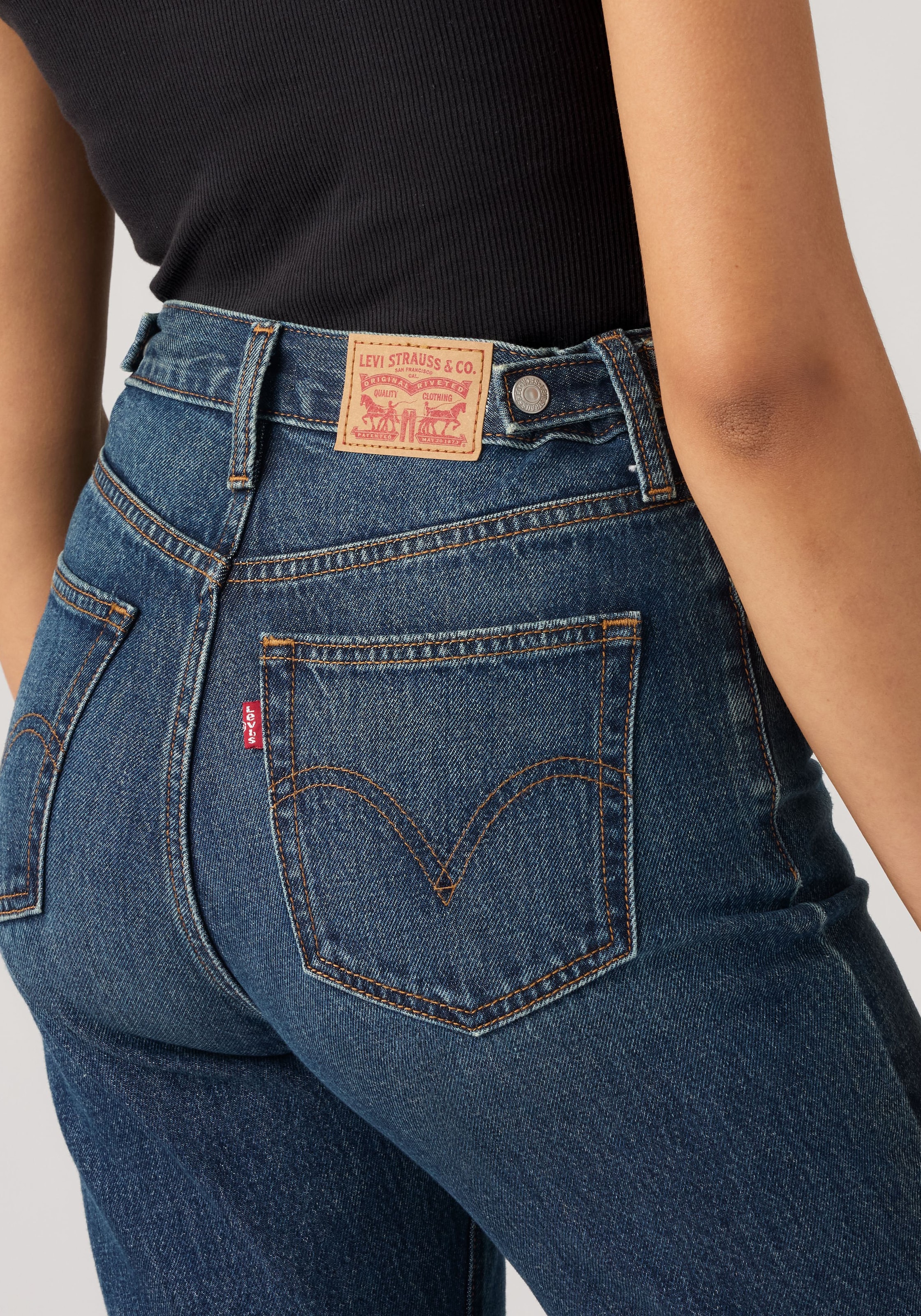 Levi's® Weite Jeans »CINCH FLARE« Hohe Leibhöhe, weite Beinform