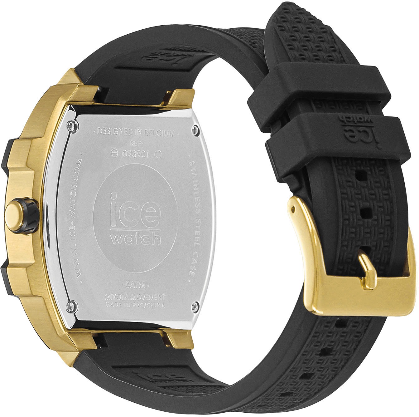 ice-watch Multifunktionsuhr »ICE boliday - Steel - Medium - MT«, Quarzuhr, Armbanduhr, Damenuhr, analog, Silikonarmband, Datum