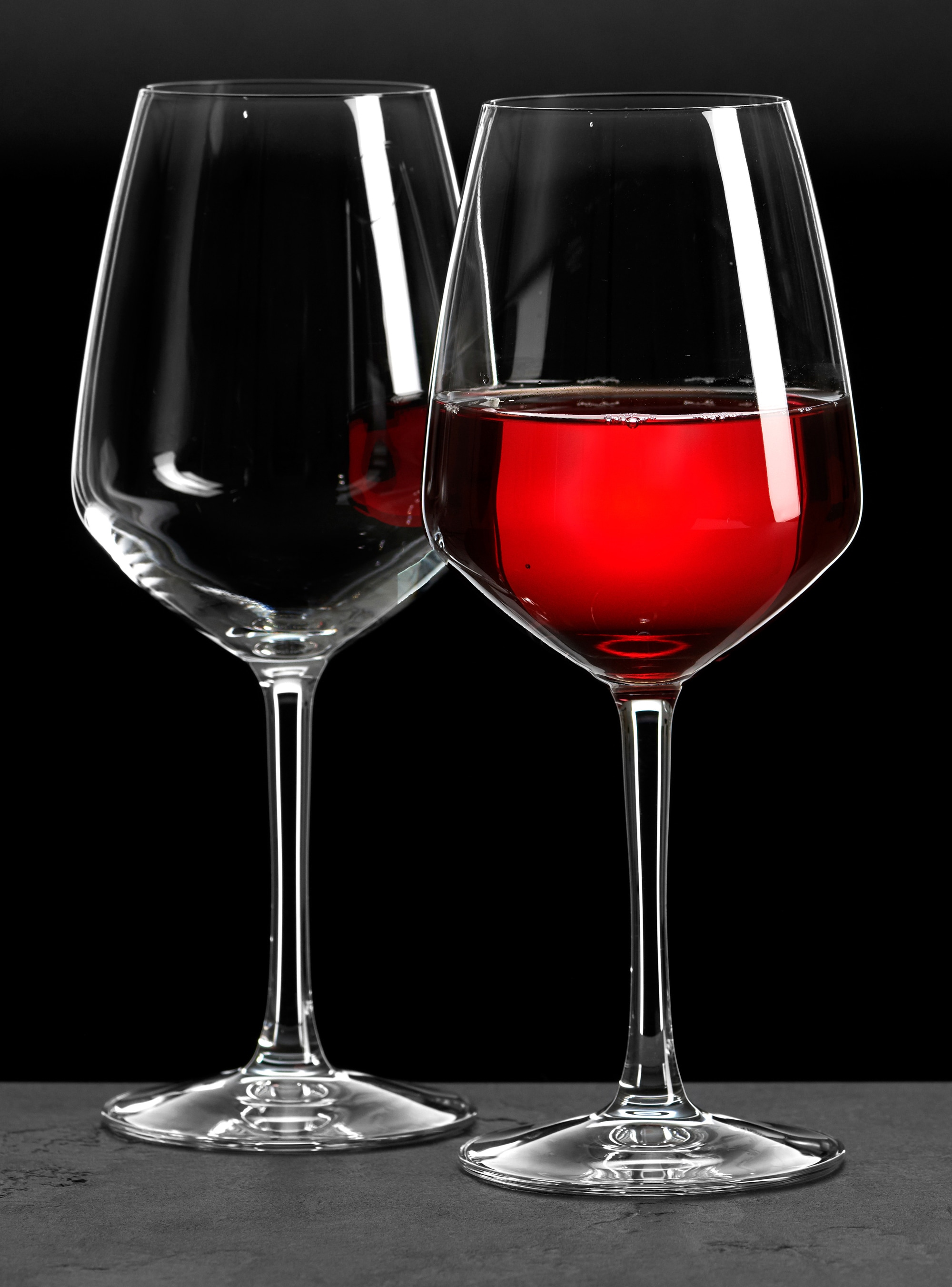 Ritzenhoff & Breker Rotweinglas »Mambo«, (Set, 4 tlg., 4 Rotweingläser, je 500 ml), 4-teilig, 500 ml