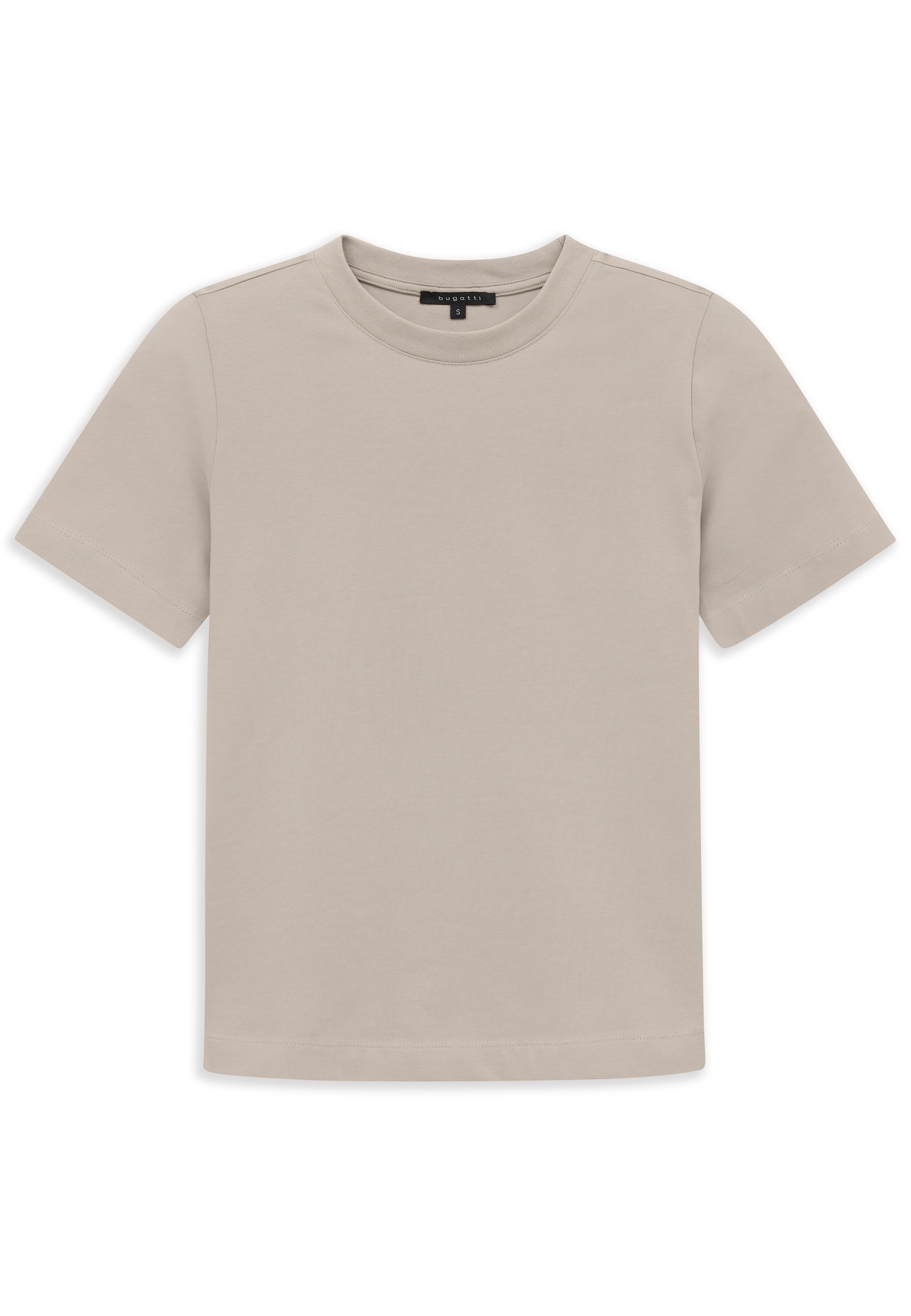 bugatti T-Shirt »Modern Fit« Modern Fit Baumwoll-Stretch Rundhals