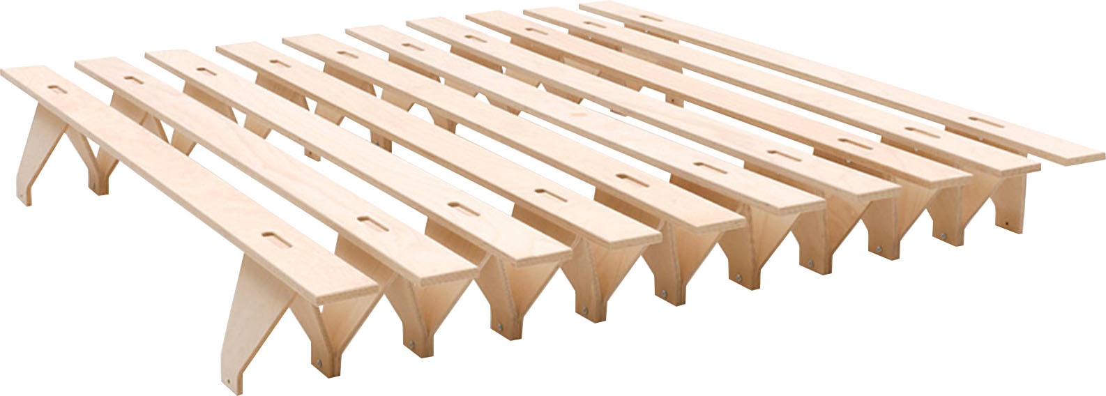 Tojo Bett "lieg" reduziertes Design, in mehreren Breiten, erweiterbar zum F günstig online kaufen