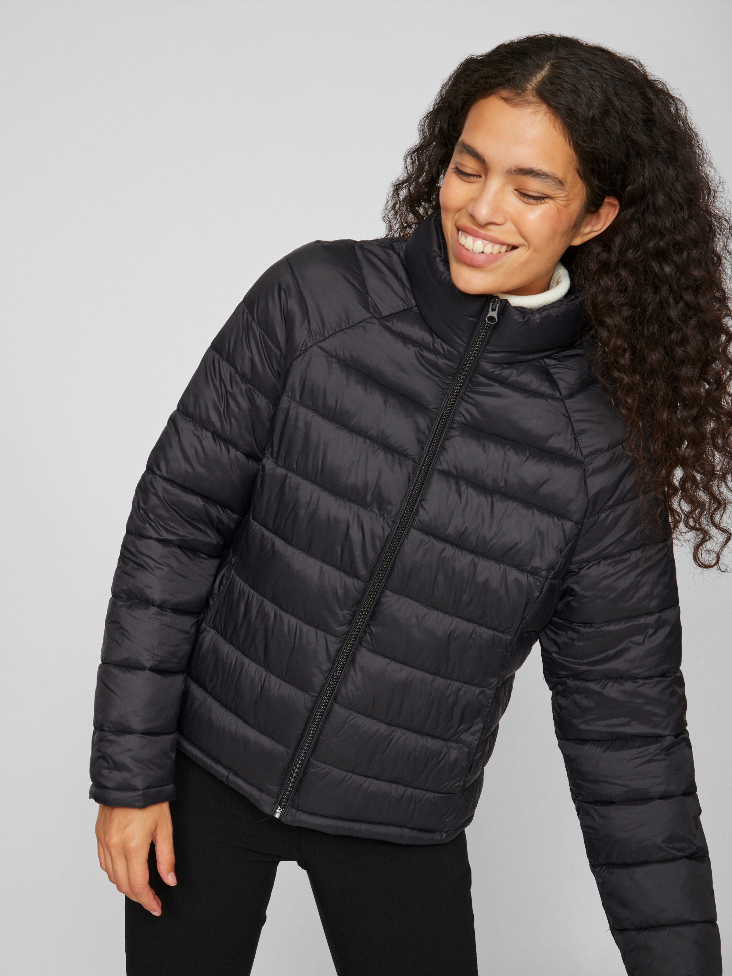 Vila Steppjacke "VISIBIRIA L/S QUILTED JACKET - NOOS" günstig online kaufen