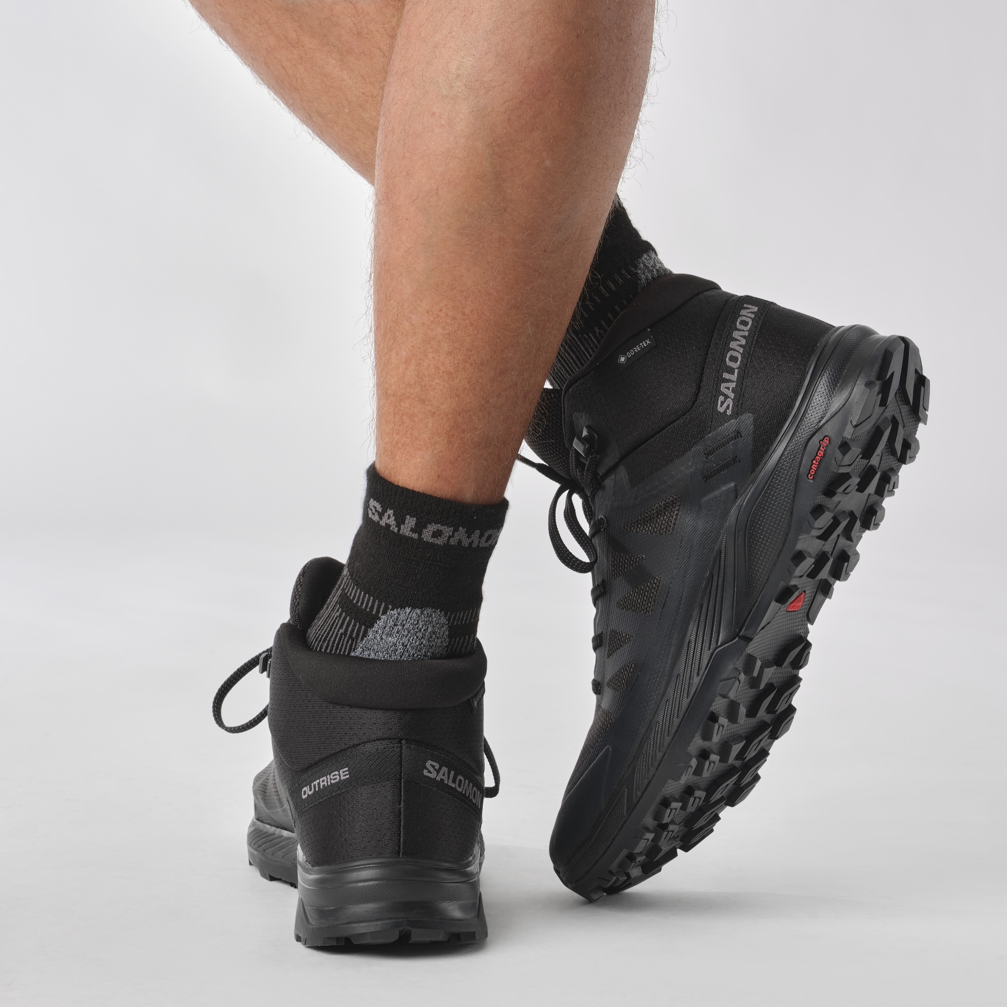 Salomon Wanderschuh »OUTRISE MID GORE-TEX®«, wasserdicht