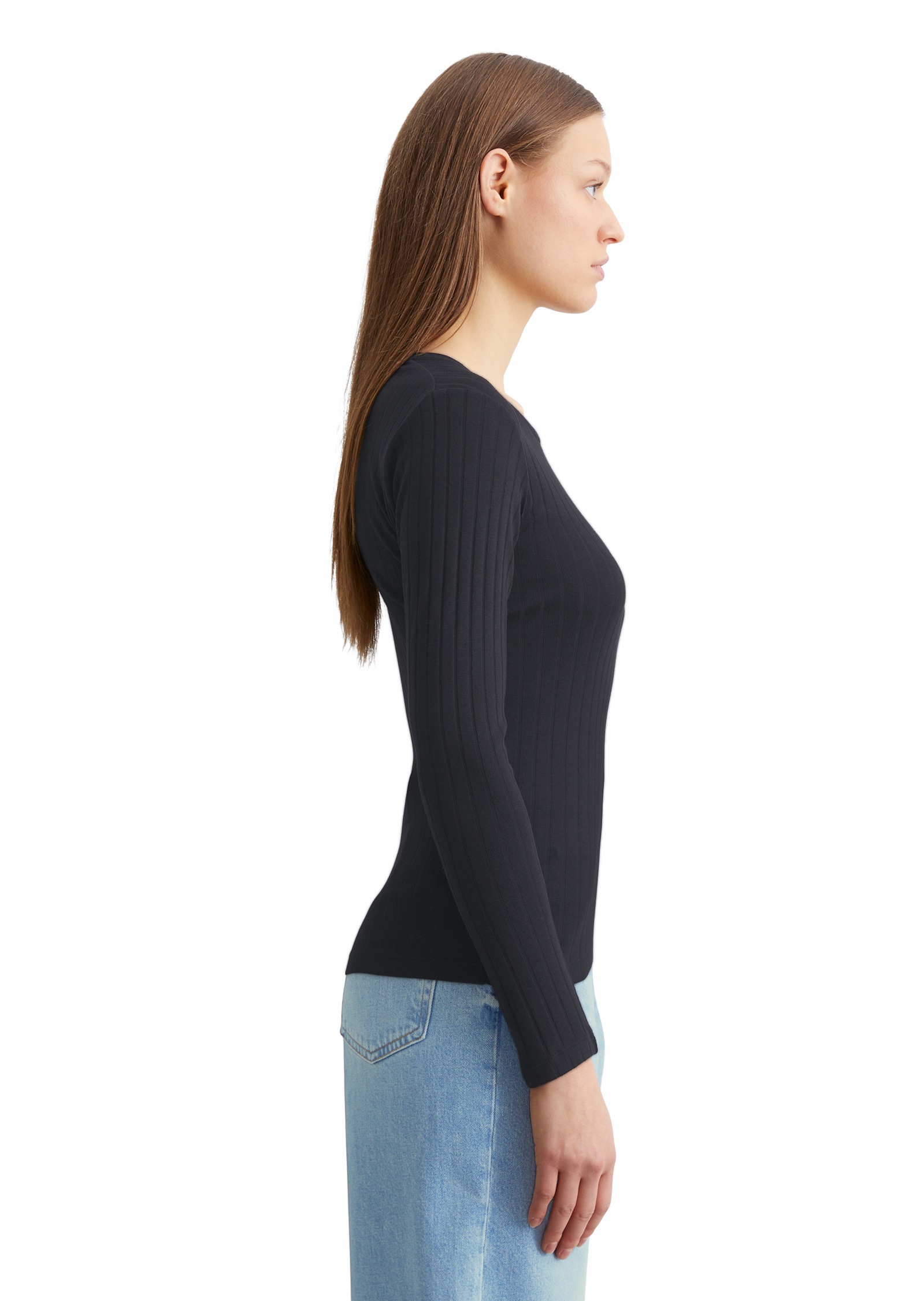 Marc O'Polo Langarmshirt »aus Organic-Cotton-Modal-Mix«