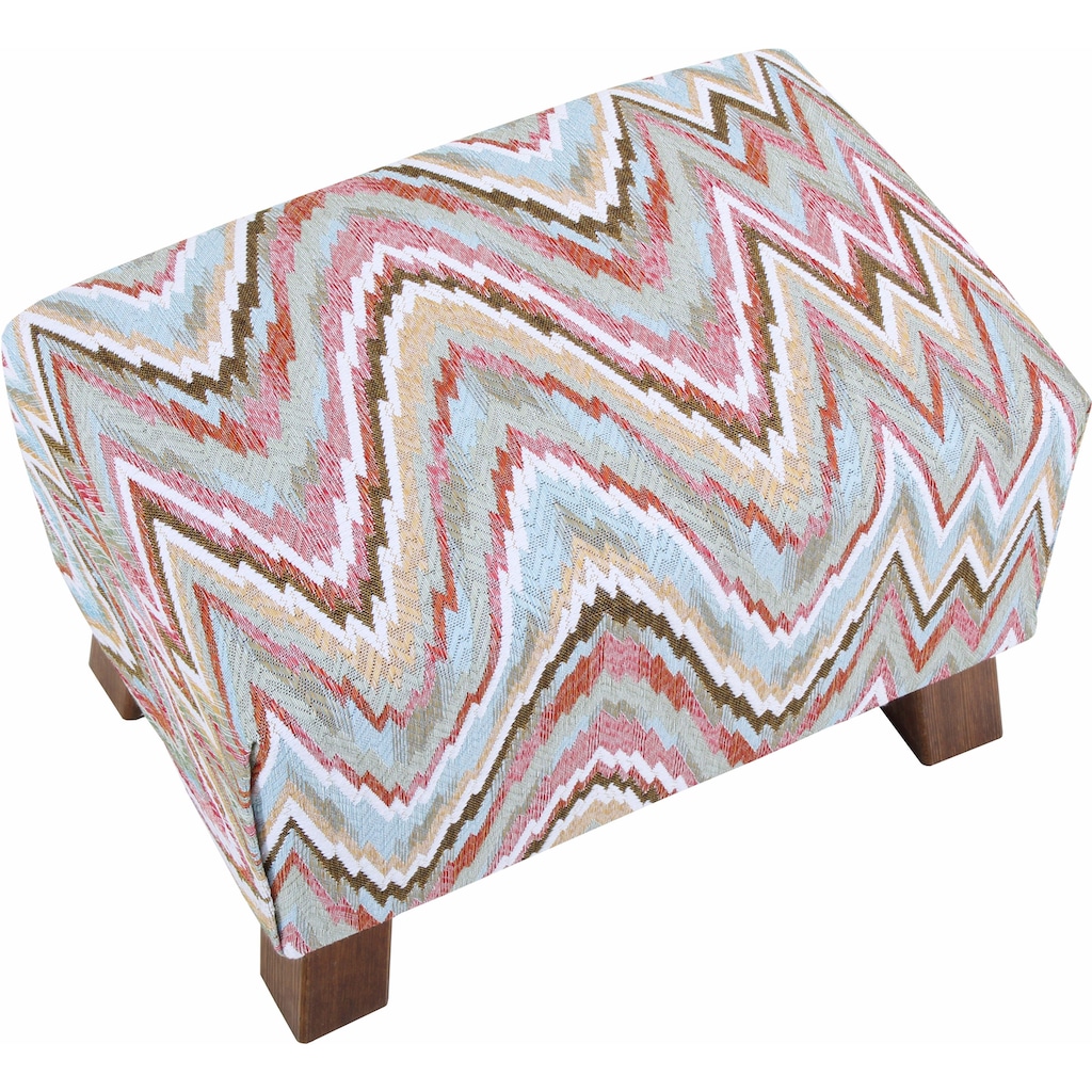 Max Winzer® Fußhocker »Footstool«, Minihocker Breite 40 cm