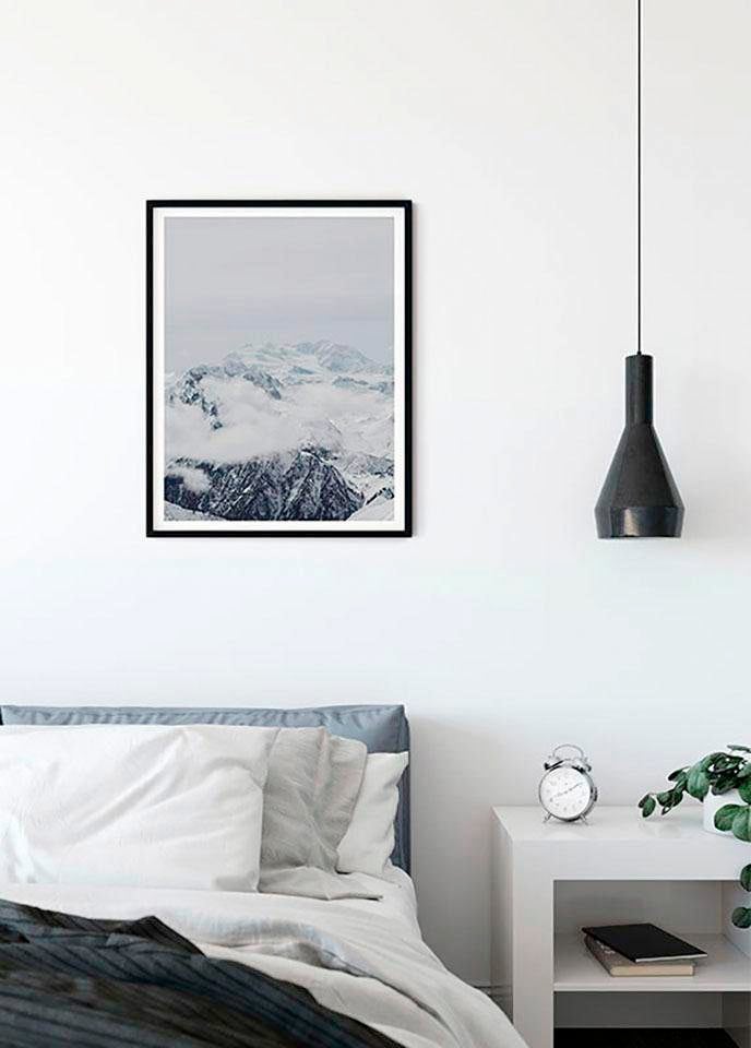 Komar Bild »Mountain Clouds« Natur 1 Stk. tlg. Wandbild zur Dekoration - ohne Rahmen