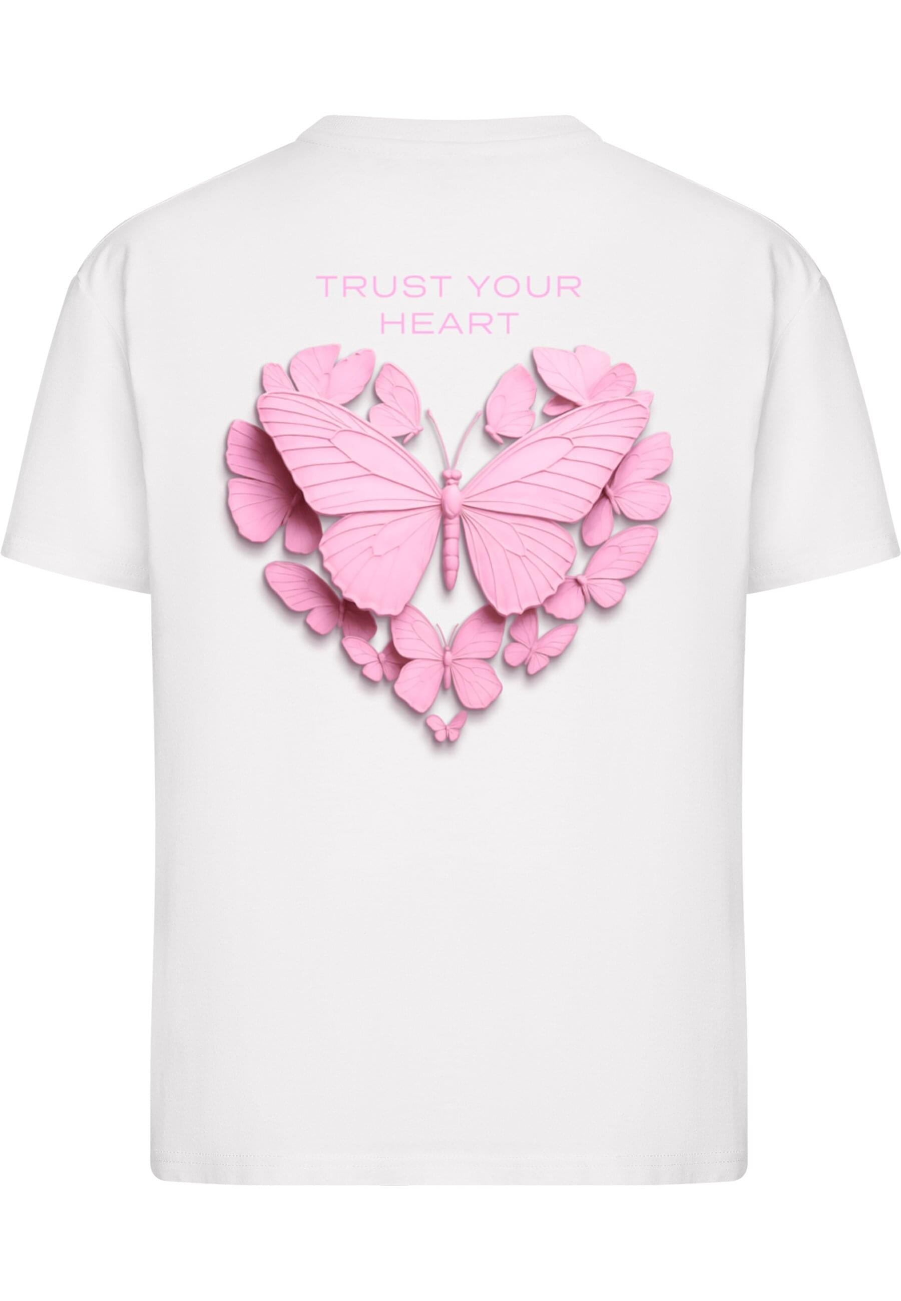 Miss Tee T-Shirt "Miss Tee Trust Your Heart Tee" 1 Stk. günstig online kaufen