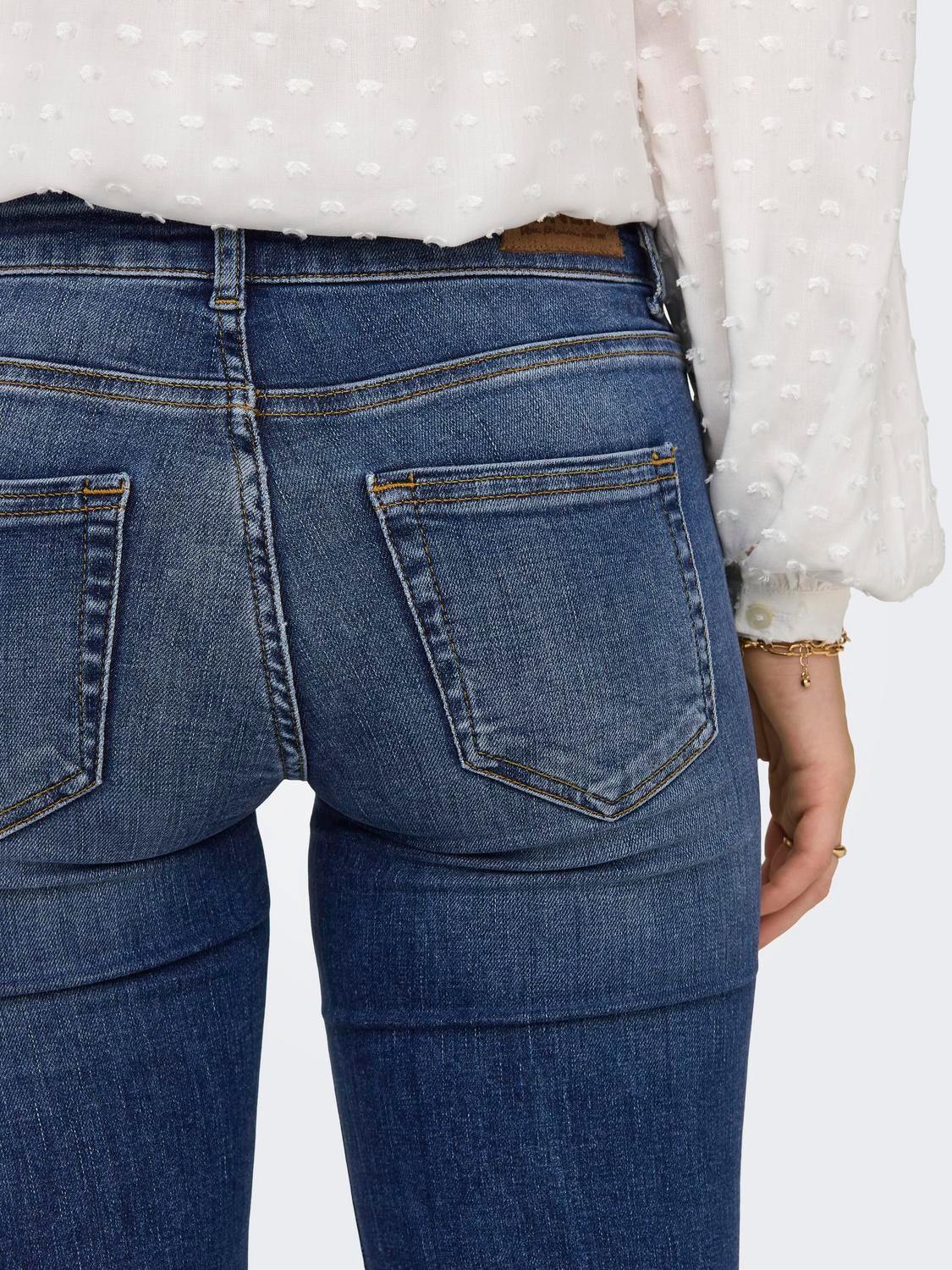 Thumbnail - ONLY Bootcut-Jeans "ONLBLUSH – Bootcut-Jeans mit niedriger Leibhöhe und Stretch", bootcut fit, modisch, Denim, Baumwollm...