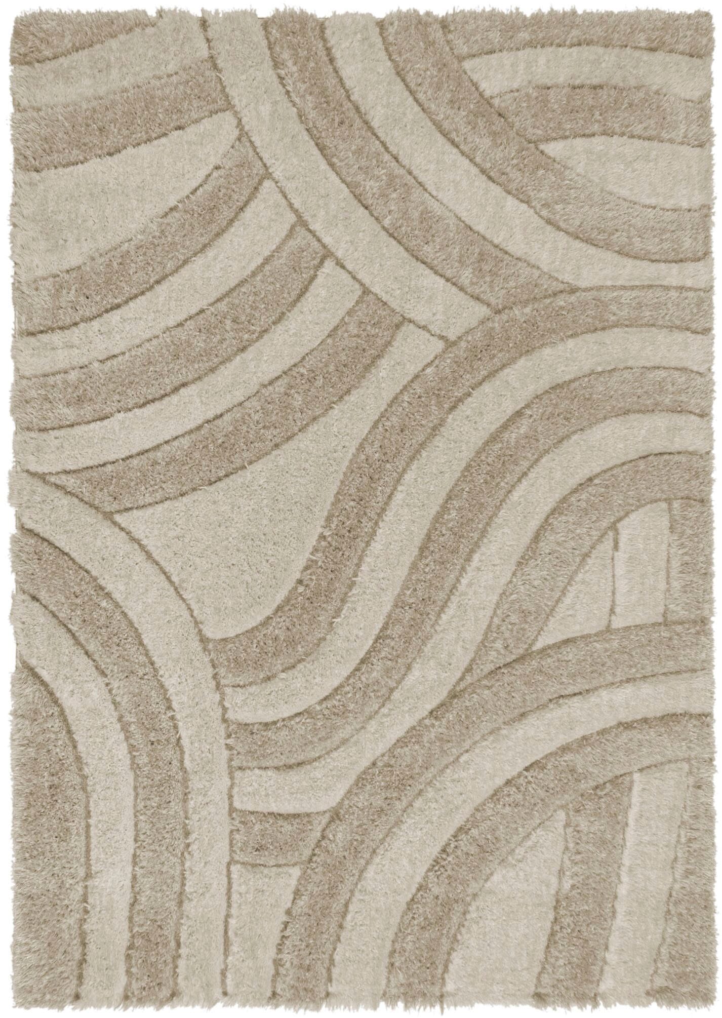 FLAIR RUGS Hochflor-Teppich »Velvet Shaggy«, rechteckig, 25 mm Höhe, Shaggy Teppich