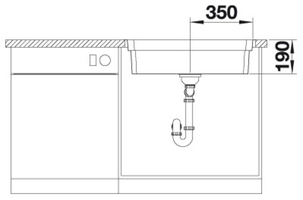 Blanco Edelstahlspüle »ETAGON 700-IF«, zum wechselseitigen Einbau geeignet, inklusive 2 ETAGON-Schienen