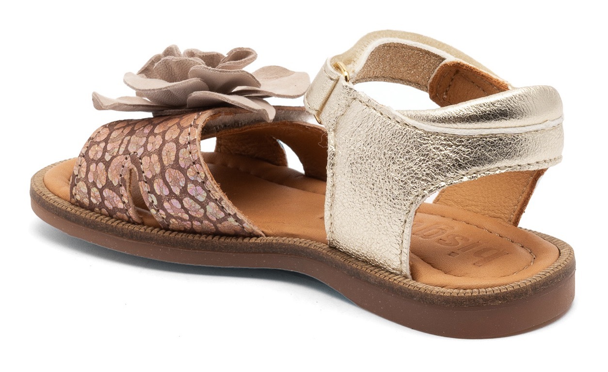 Thumbnail - Bisgaard Sandale "Weite: normal", Klettschuh, Festtagsschuh aus Leder, Größenschablone zum Download