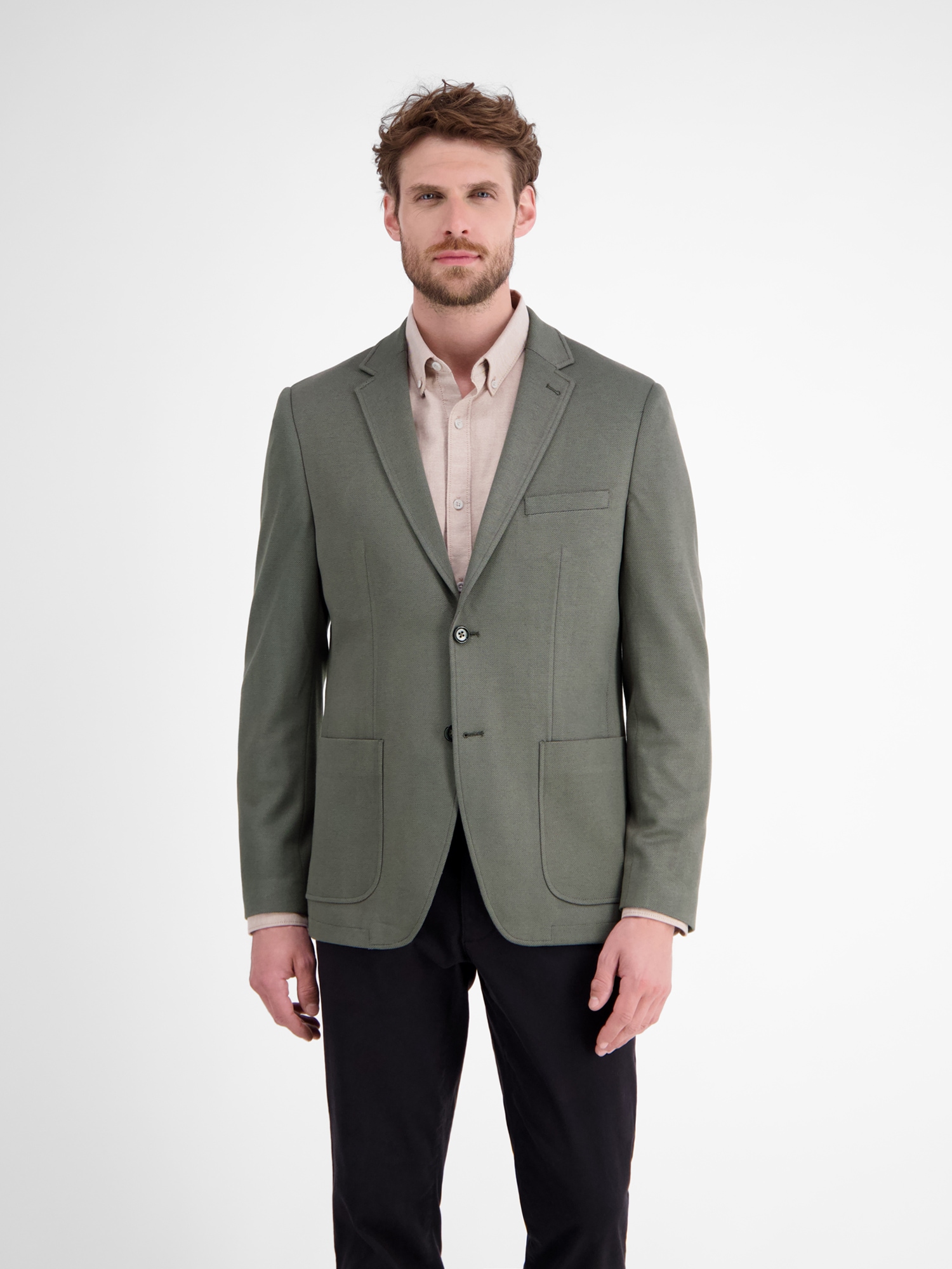 LERROS Jerseysakko "Herren Sakko in Strukturqualität" günstig online kaufen