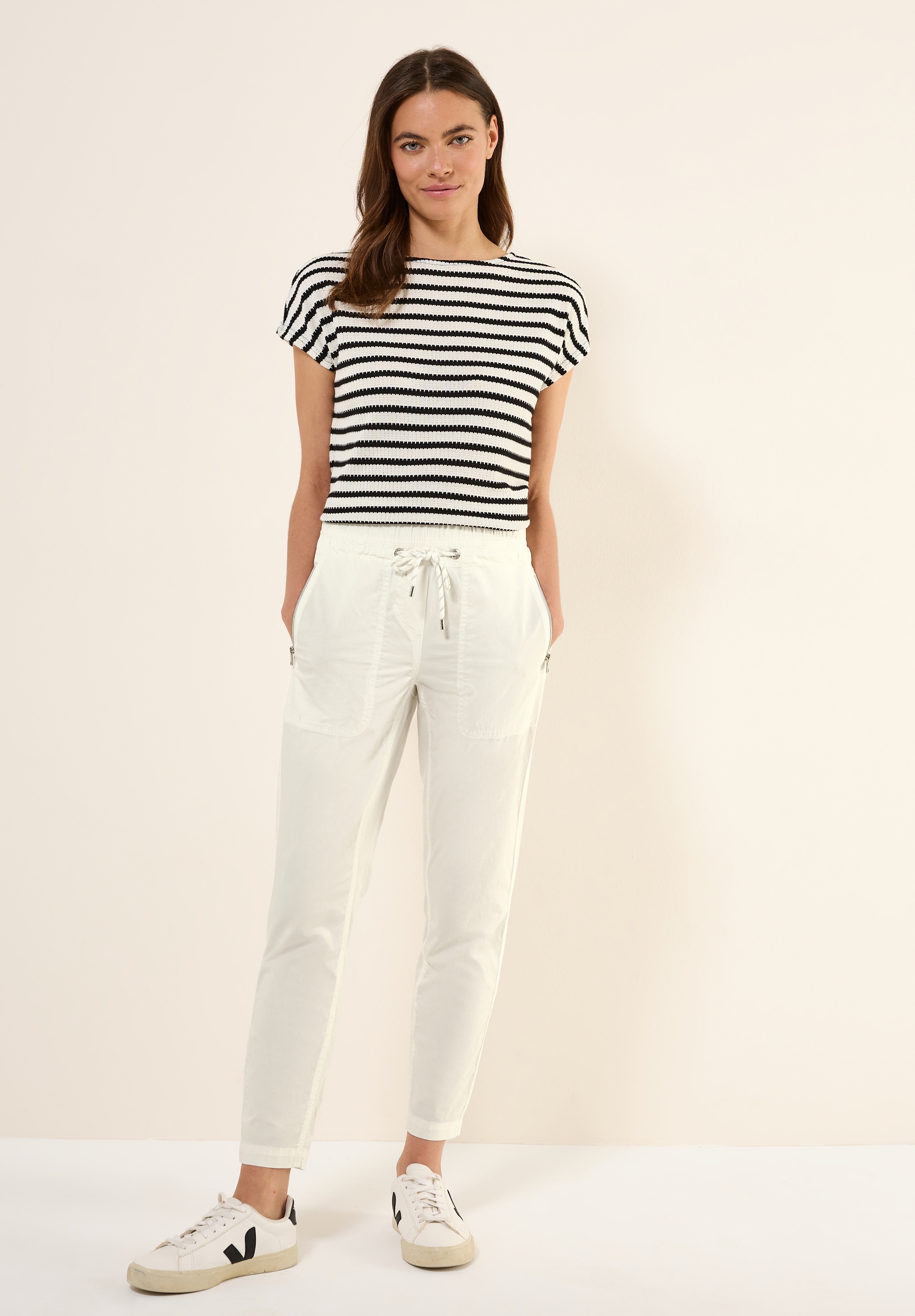 Cecil Jogger Pants, Middle Waist