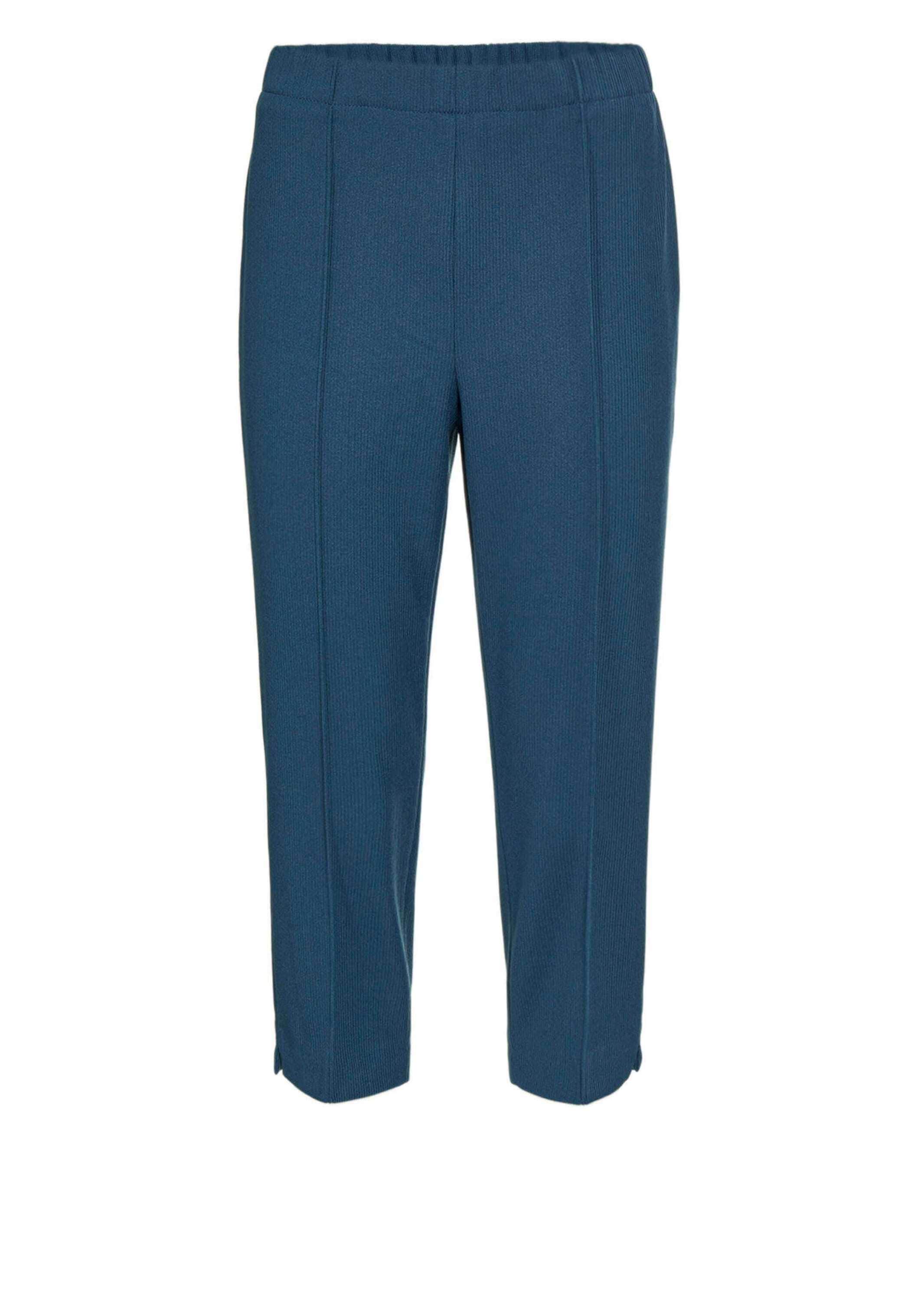 GOLDNER Caprihose "Sportive 7/8-Hose mit Biesen" Ohne