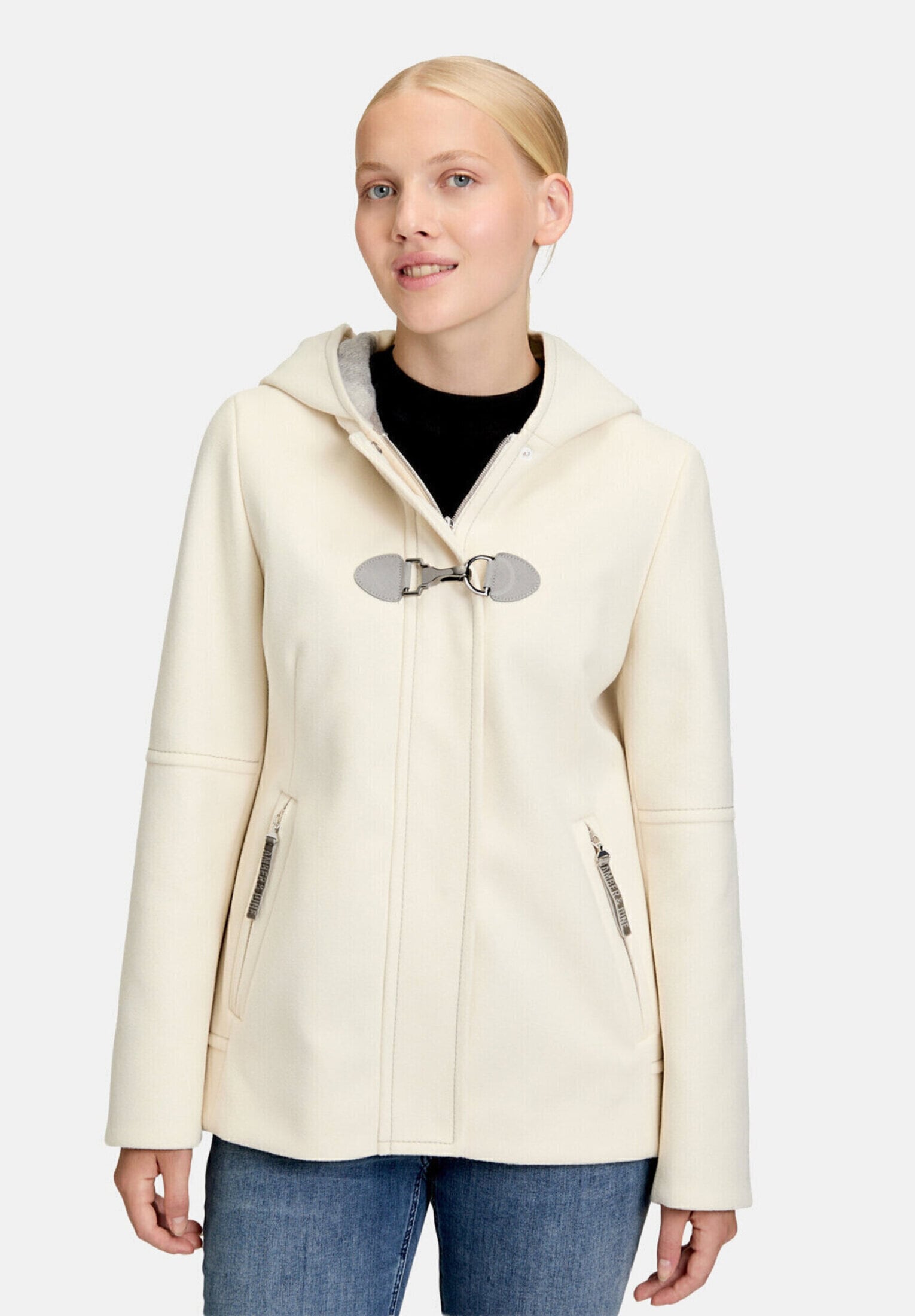 Amber & June Winterjacke »Damen mit Kapuze« mit Kapuze